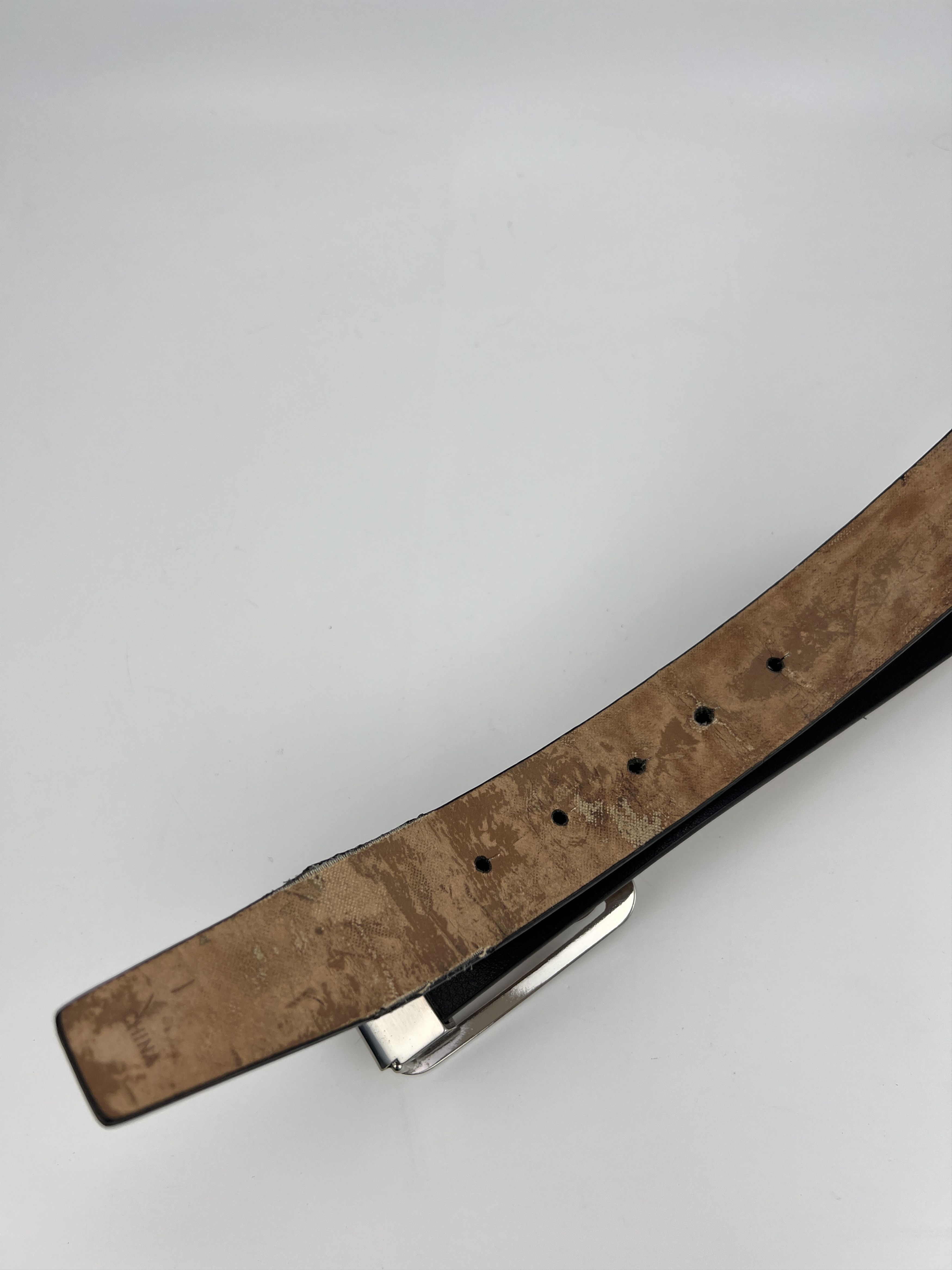 Nike Vintage Rare Nike Golf Big Metal Buckle Swoosh Logo Belt Size ONE SIZE - 7 Thumbnail