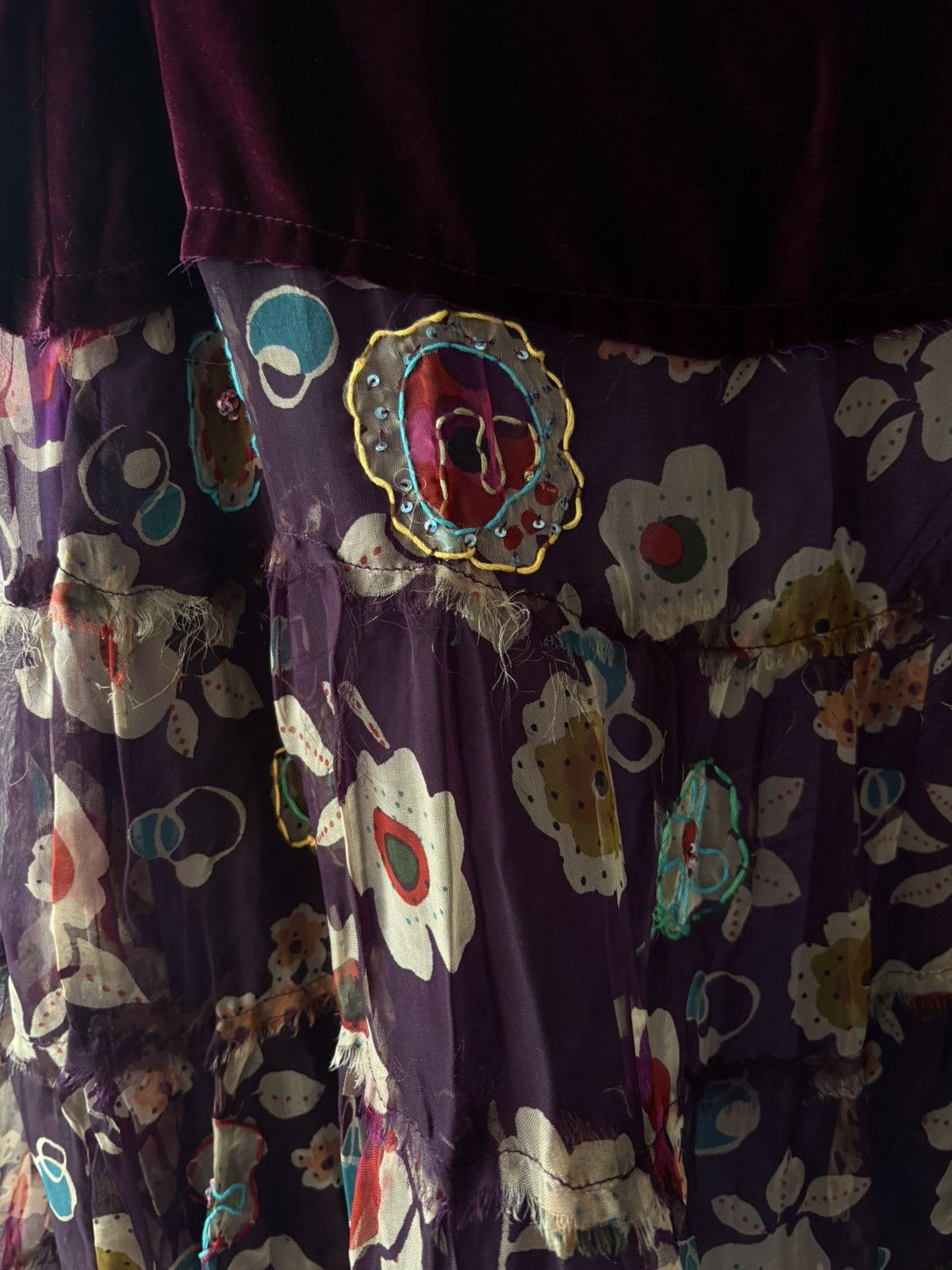 Vintage Park Bravo silk skirt Size 28" / US 6 / IT 42 - 7 Thumbnail