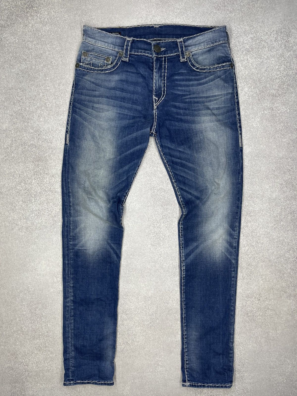 True Religion Vintage True Religion Rocco Supert Denim Jeans USA Evisu Y2K Size US 34 / EU 50 - 5 Thumbnail