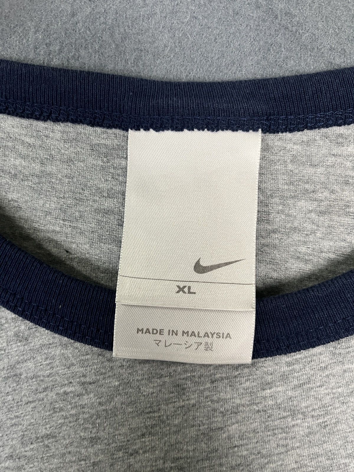 Nike × Vintage Vintage 90s Nike Ringer Tee Size US XL / EU 56 / 4 - 5 Thumbnail