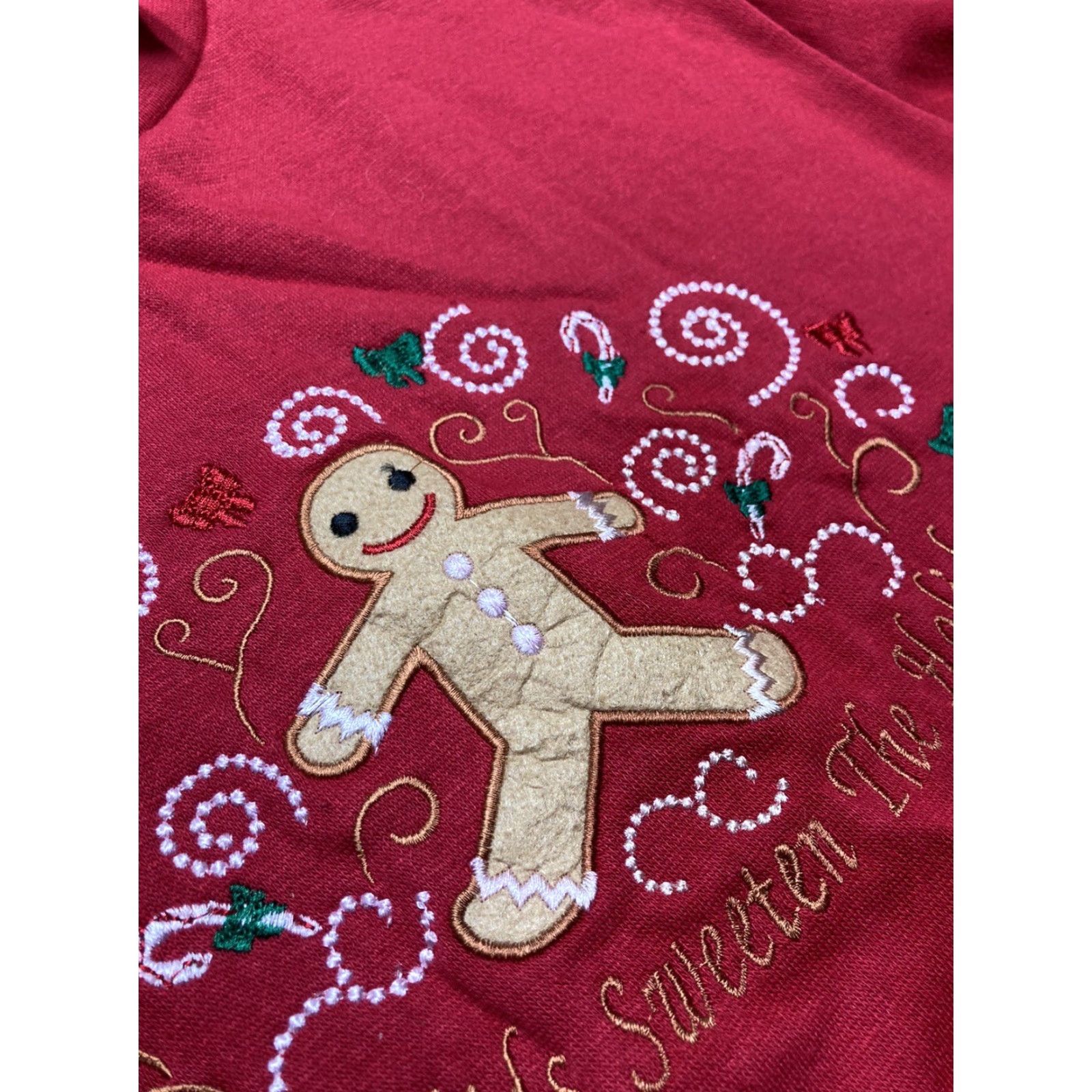 Vintage **Vintage Large Red Christmas Sweatshirt Pullover** User: Vintage Red Large Christmas Sweatshirt Pullover Size US L / EU 52-54 / 3 - 4 Thumbnail