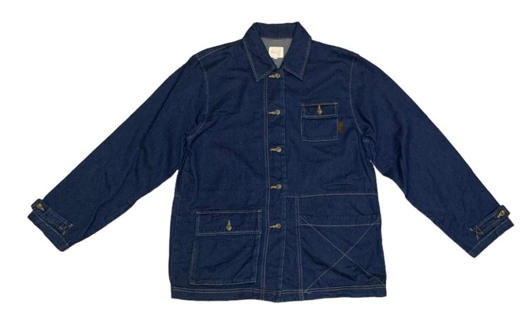 Japanese Brand Rana T Soft Denim Jackets Size L / US 10 / IT 46 - 3 Thumbnail