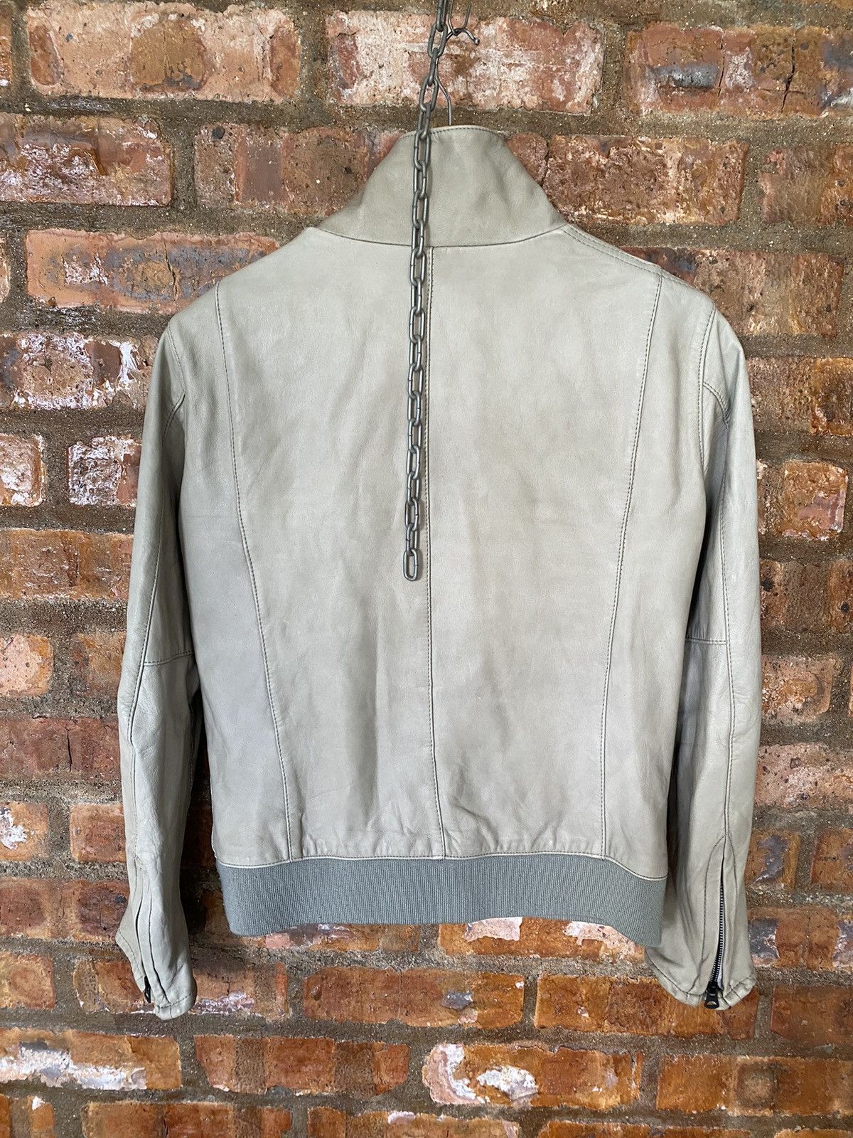 Isamu Katayama Backlash 2000s Shama Leather Paneled Rider Jacket Size M / US 6-8 / IT 42-44 - 11 Thumbnail