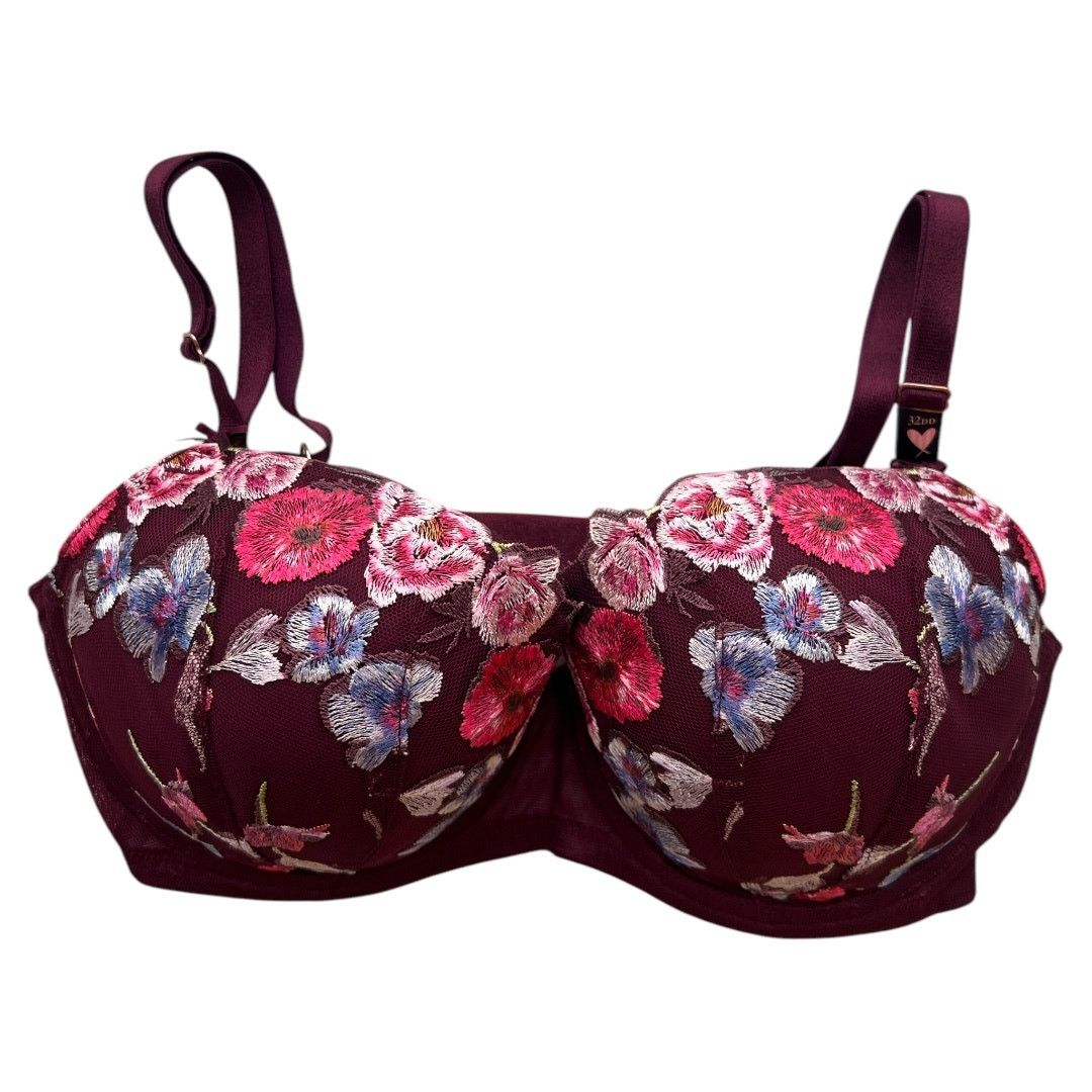 Victoria's Secret Victoria's Secret Dream Angels Embroidery Push-Up Bra, 32DD Size ONE SIZE - 1 Thumbnail