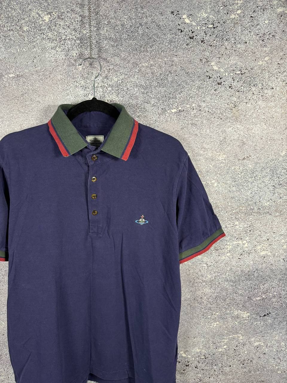 Vivienne Westwood Vintage Vivienne Westwood 2 Krall Blue Polo Shirt Oldmoney Size US L / EU 52-54 / 3 - 3 Thumbnail