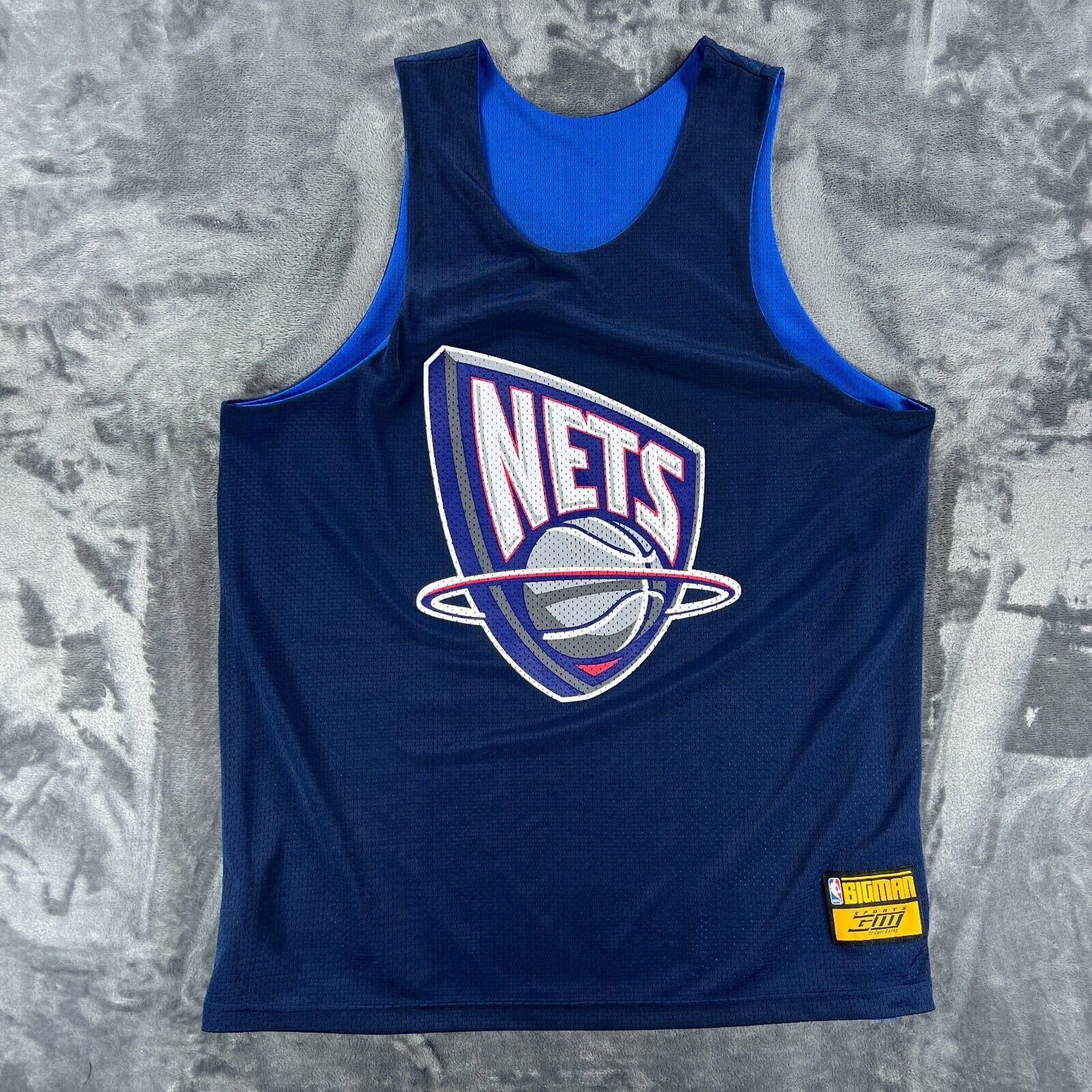 Other New Jersey Nets Reversible Basketball Jersey Men XL NBA Big Size US XL / EU 56 / 4 - 1 Thumbnail