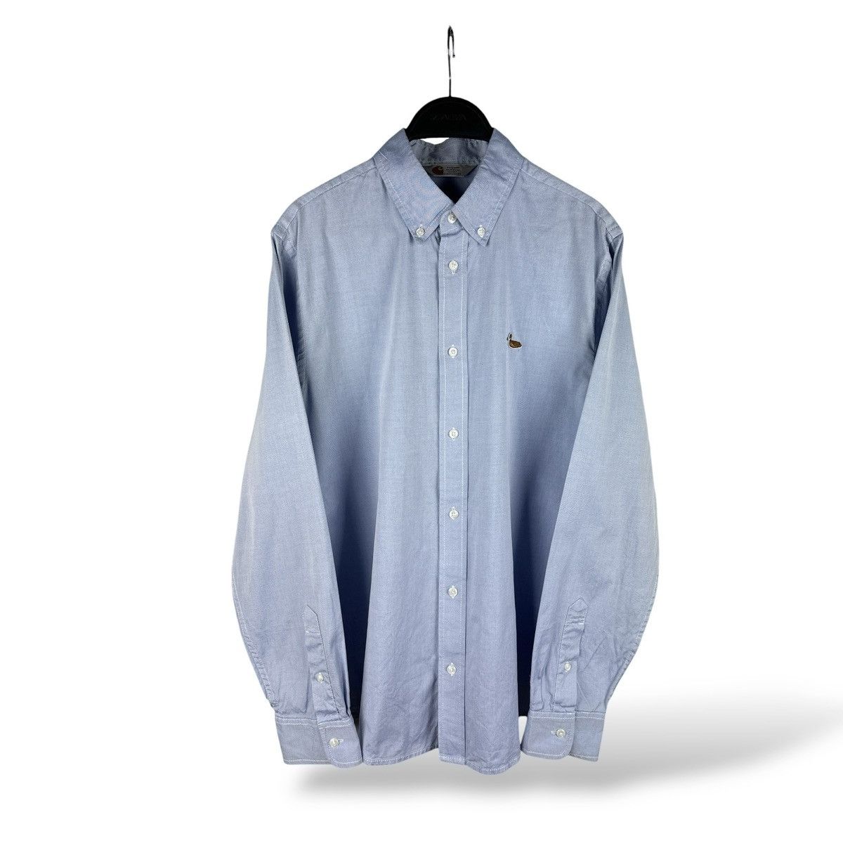 Carhartt 🦆 Vintage Carhartt Duck Shirt Long Slevee Button Down Size US M / EU 48-50 / 2 - 1 Thumbnail
