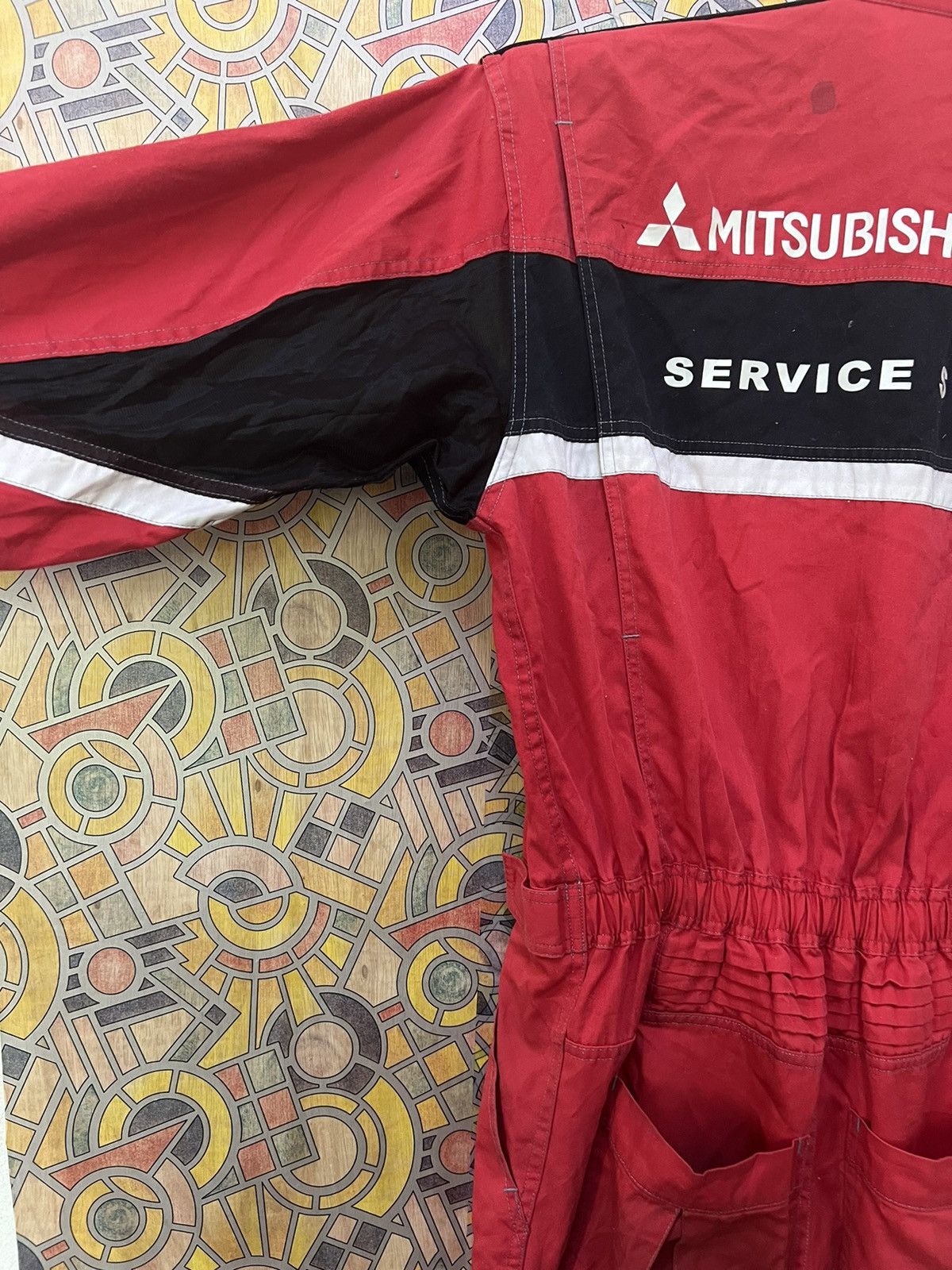 Japanese Brand Very RACING MITSUBISHI MOTORS. (GJ33) Size US 36 / EU 52 - 6 Thumbnail
