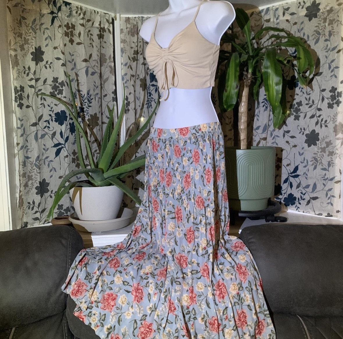 Other Bohemian goddess maxi skirt Size 34" / US 12 / IT 48 - 3 Thumbnail