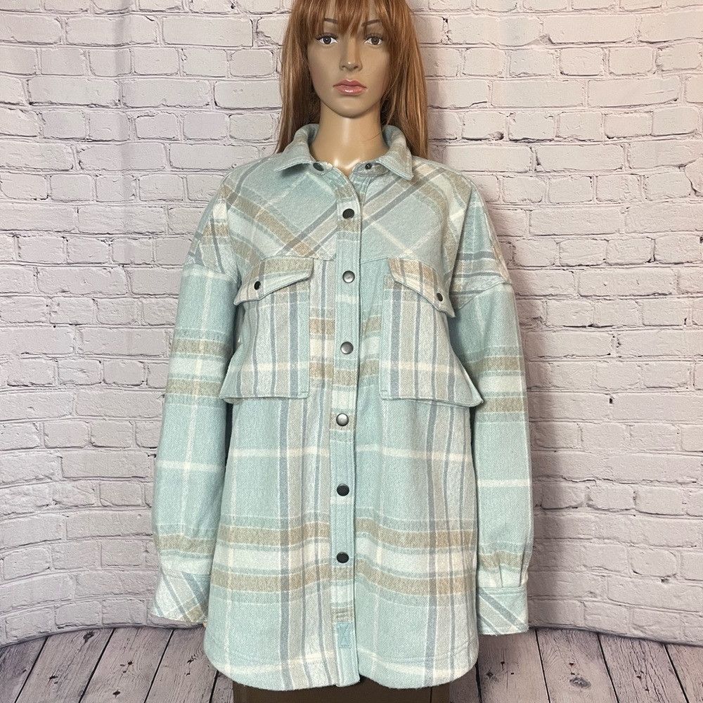 Free People NWT New $198 Free People Cabin Cozy Button Down Jacket Size Size L / US 10 / IT 46 - 4 Thumbnail