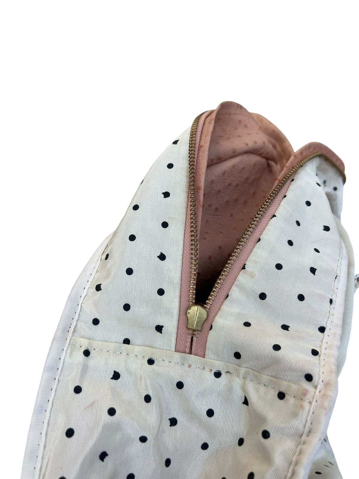 Leather Tsumori Chisato Japan Peach Ostrich Leather Weekend Bag Size ONE SIZE - 25 Thumbnail