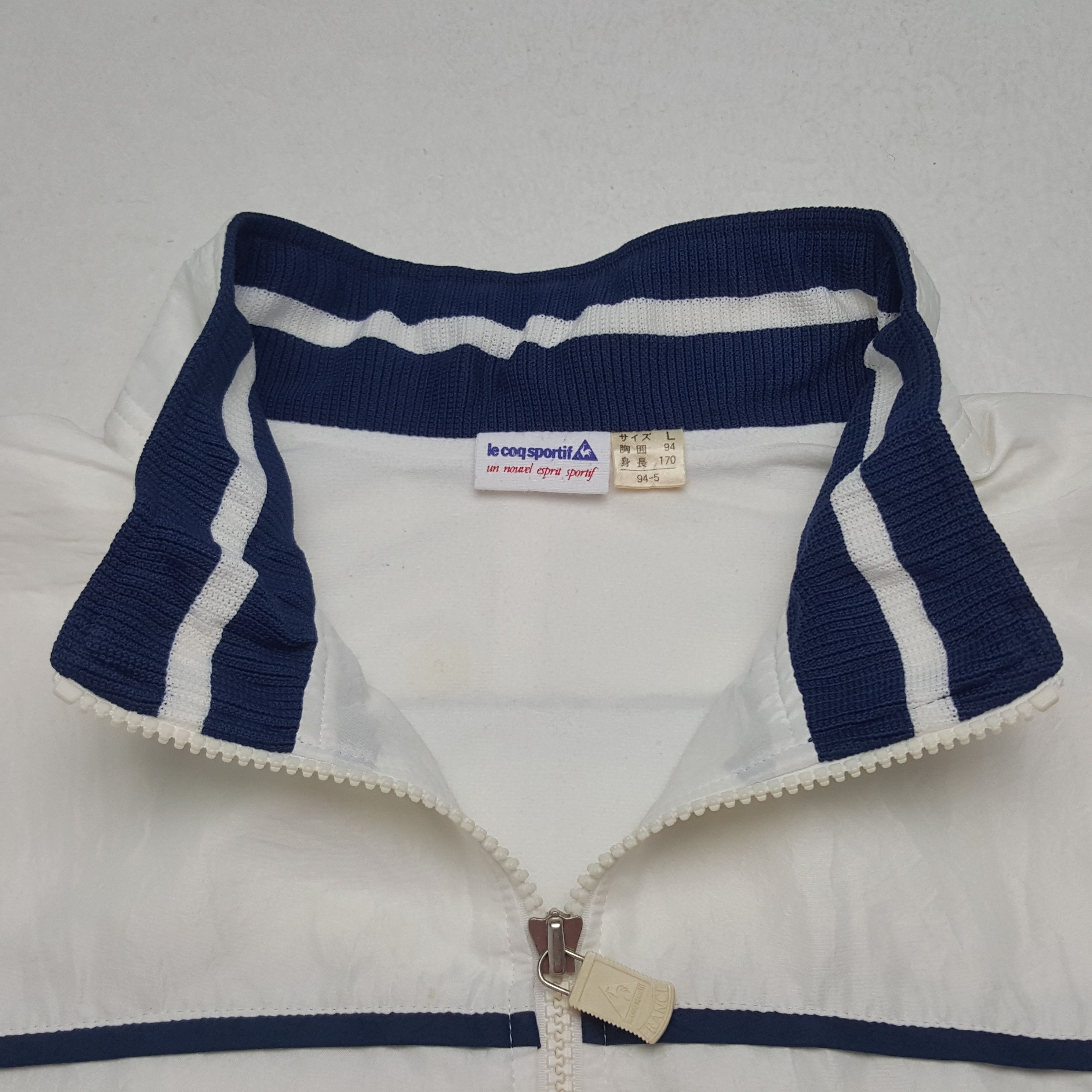 Le Coq Sportif × Vintage Vintage Le Coq Sportif Windbreaker Sport Jacket Size US L / EU 52-54 / 3 - 5 Thumbnail