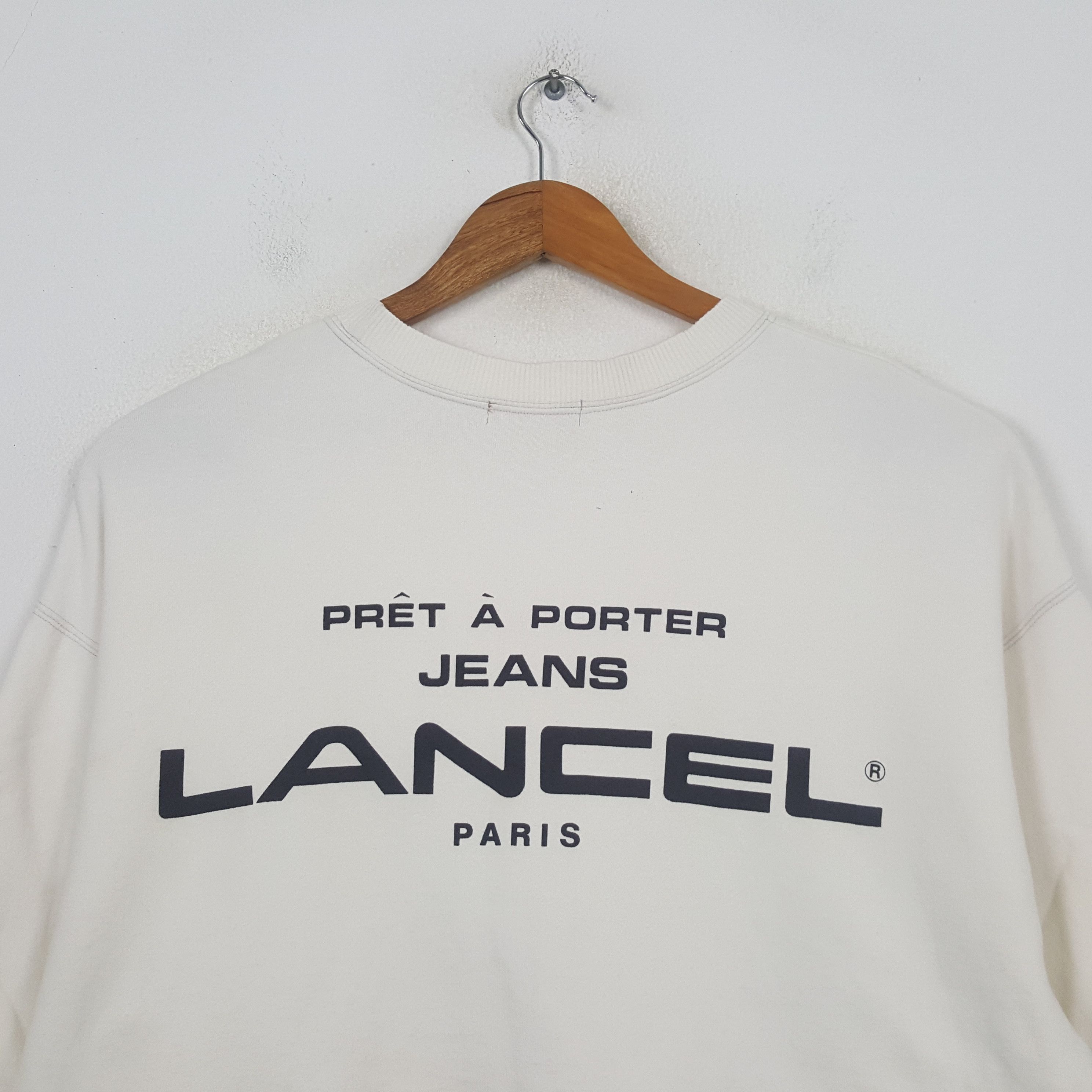 Lancel Vintage Lancel Paris Fashion Brand Sweatshirt C296N15 Size US L / EU 52-54 / 3 - 2 Thumbnail