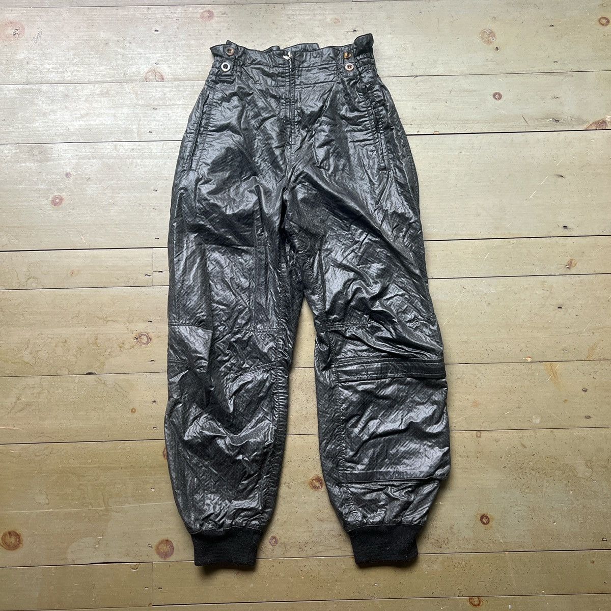 Other Blue System black 90s vintage ski pants size 1 Size 26" / US 2 / IT 38 - 3 Thumbnail