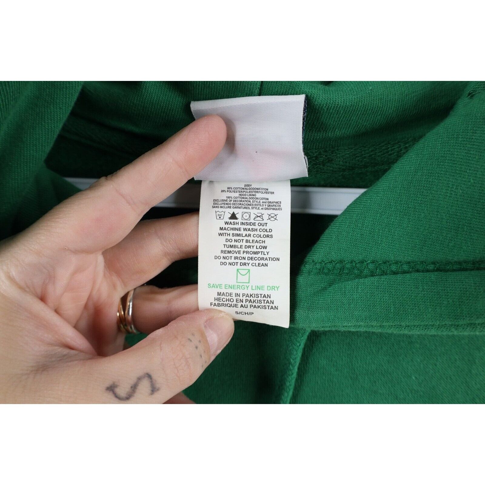 Majestic × Vintage Vintage Majestic St Patricks Day Detroit Tigers Hoodie Size US S / EU 44-46 / 1 - 9 Thumbnail