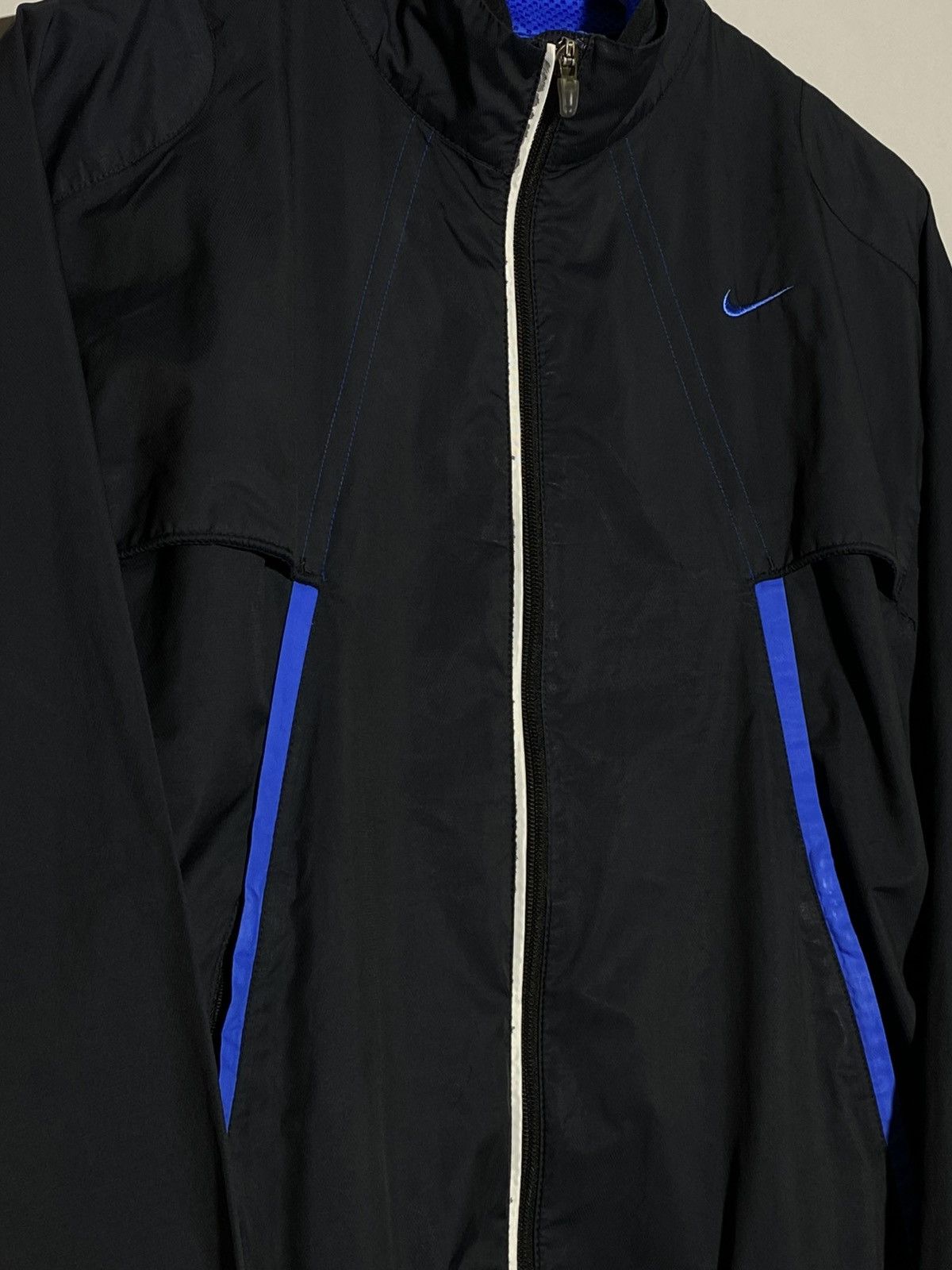 Nike 🔥 NIKE 2000s NIKE DRILL SPORTSWEAR NYLON LIGHT JACKET Size US M / EU 48-50 / 2 - 2 Thumbnail