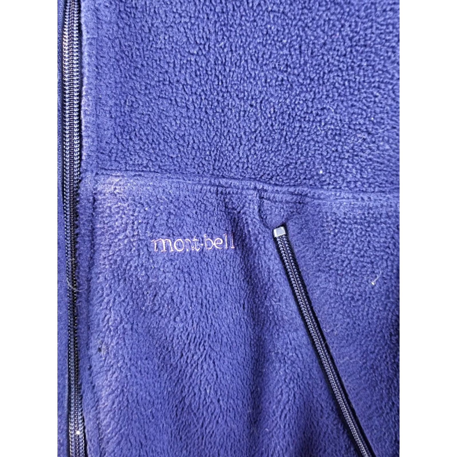 Montbell VINTAGE Montbell NAVY FLEECE JACKET SZ MEDIUM MADE IN USA Jacket Mens M Navy 80's Windbreaker Size US M / EU 48-50 / 2 - 2 Thumbnail