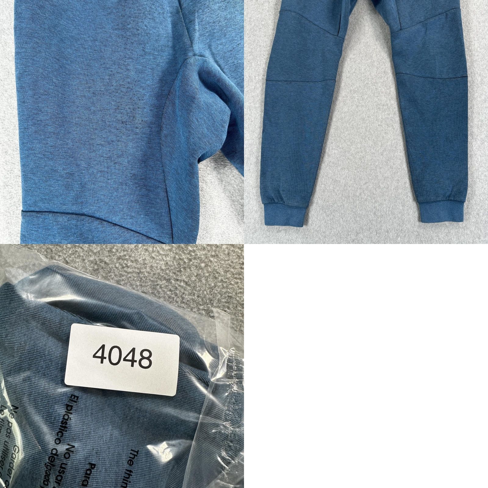 Nike Nike Tech Fleece Pants Mens Small Blue Joggers Sweatpants Zip Pocket 805162-457 Size US 29 - 8 Thumbnail