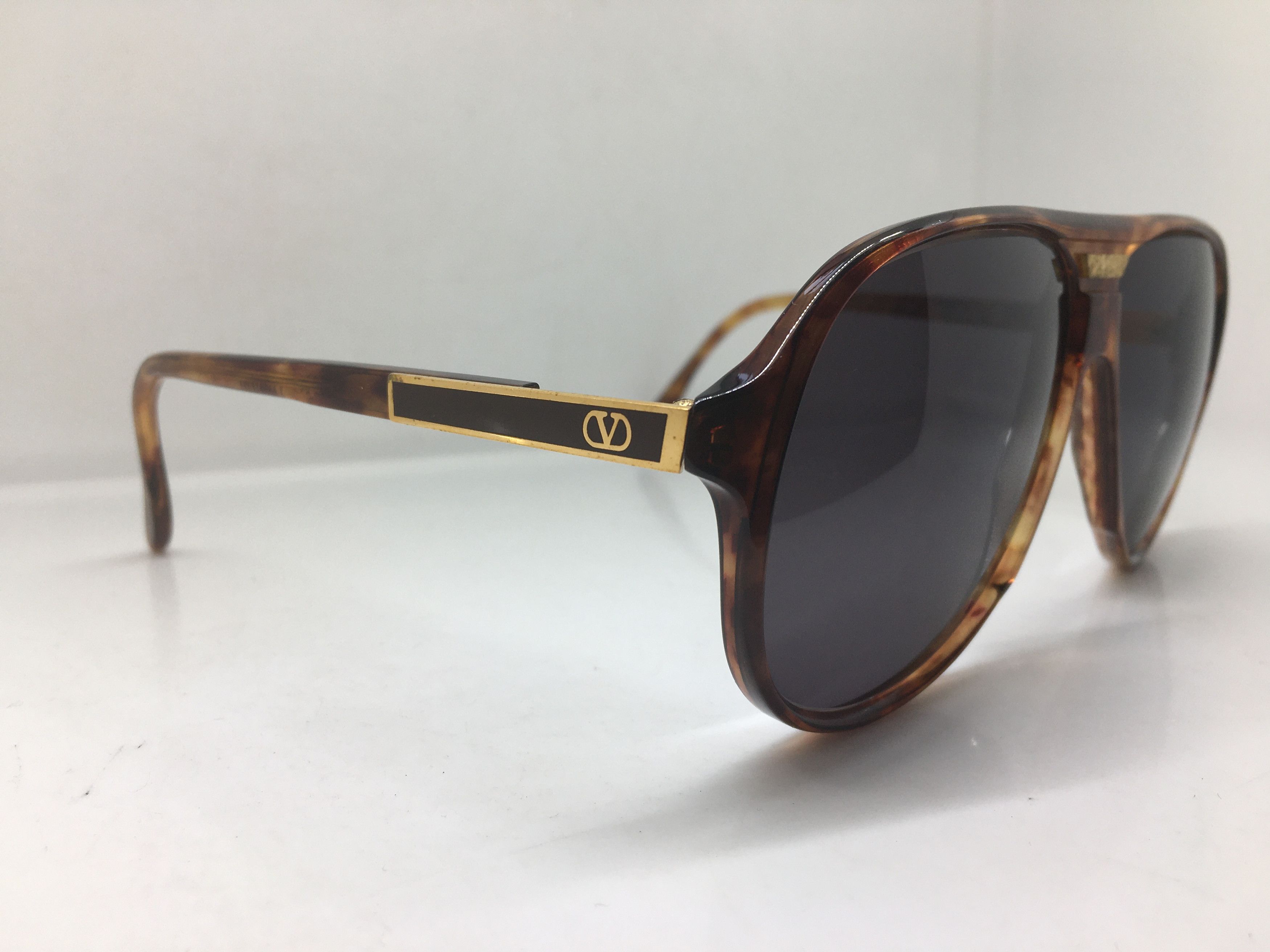 Valentino Vintage Valentino Vittorio Aviator Sunglasses Frame Itlay Size ONE SIZE - 1 Thumbnail