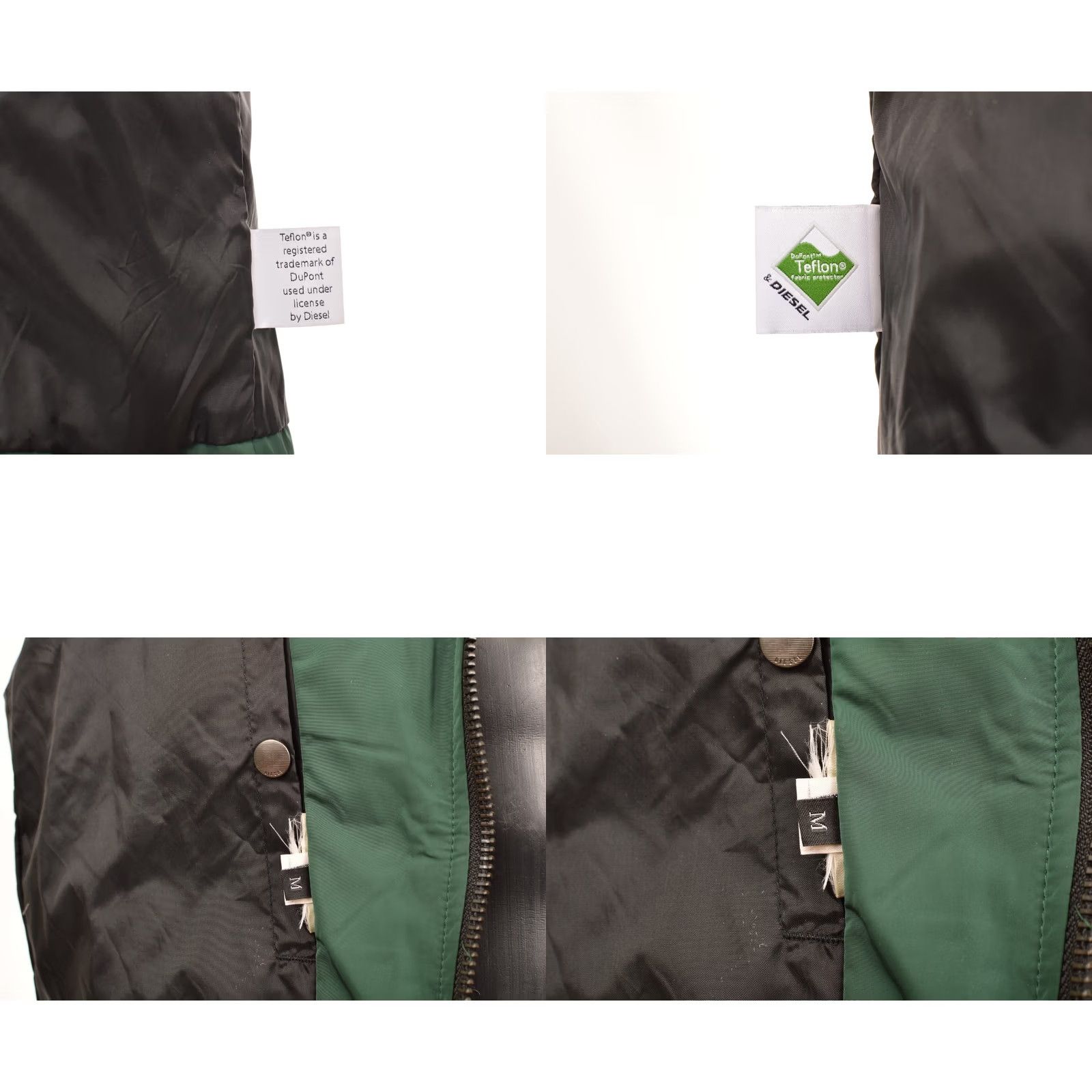 Diesel Diesel Jacket Vintage Dupont Teflon Biker Green Jacket M Men Shirt? Size US M / EU 48-50 / 2 - 8 Thumbnail