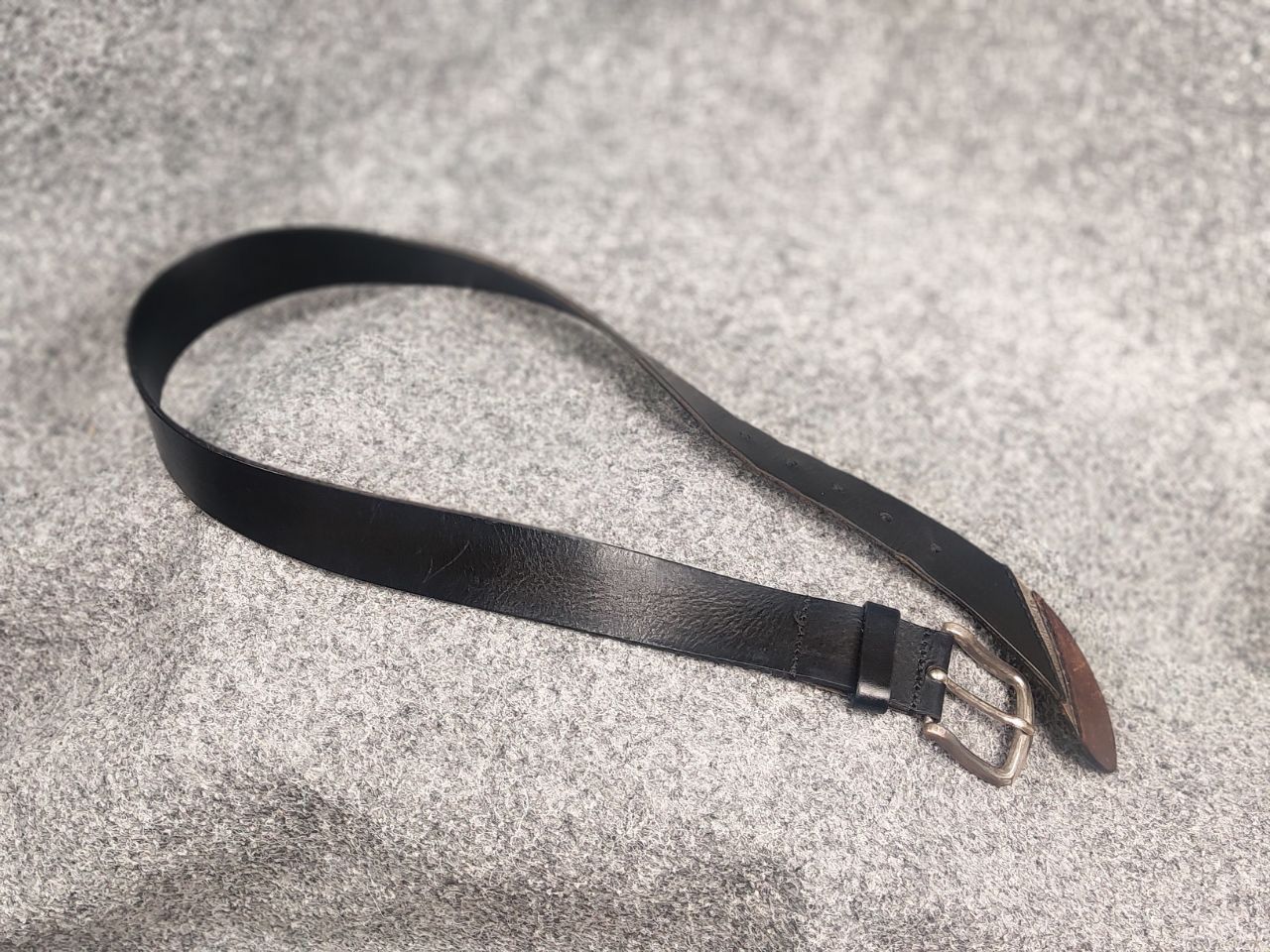 Diesel Vintage Diesel Metal leather belt Y2K Punk Emo Rock Goth LGB Size ONE SIZE - 6 Thumbnail