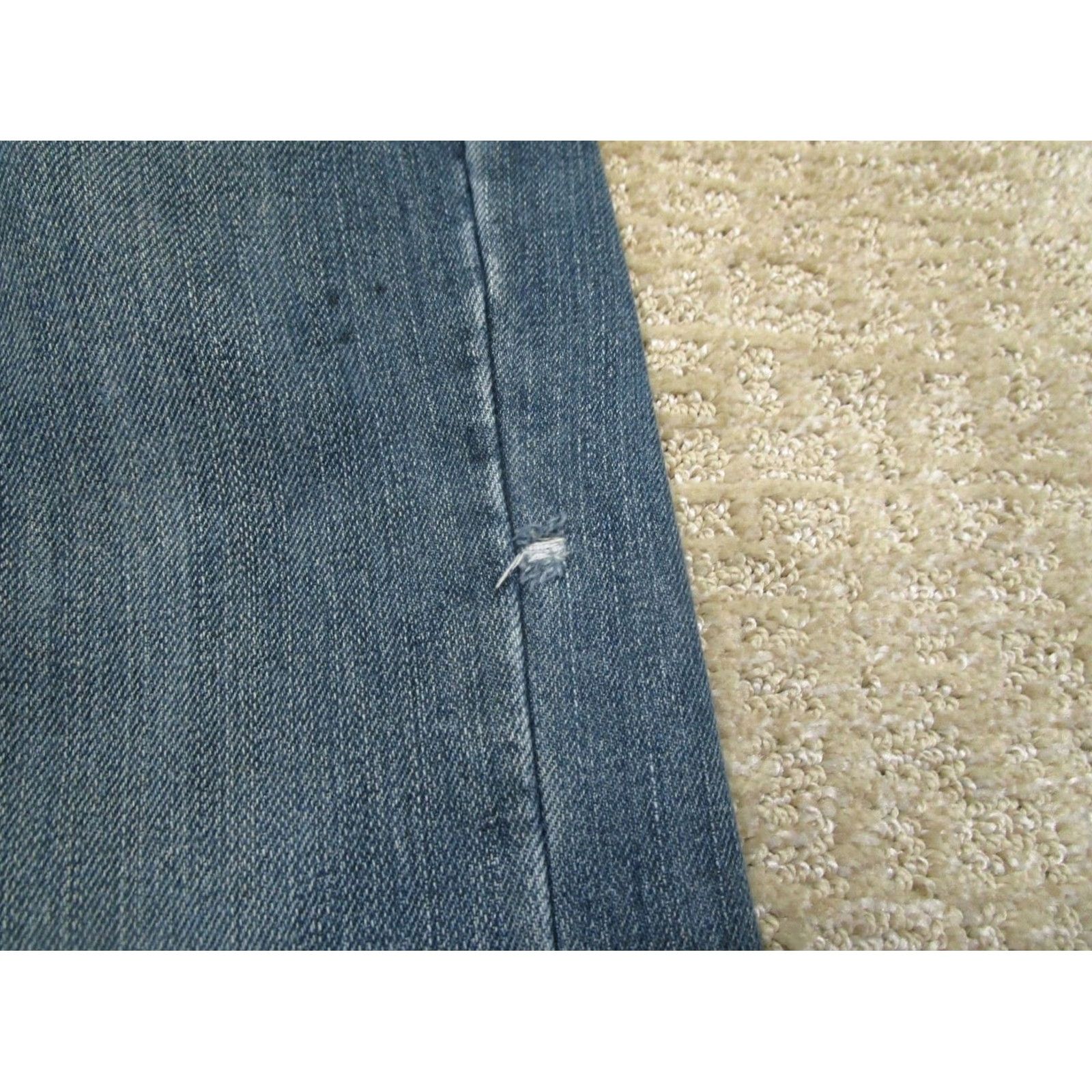 Levi's Levi's 559 Jeans Men 38x34 Light Blue Straight Relaxed Denim Pocket Logo Vintage No Size US 38 / EU 54 - 3 Thumbnail