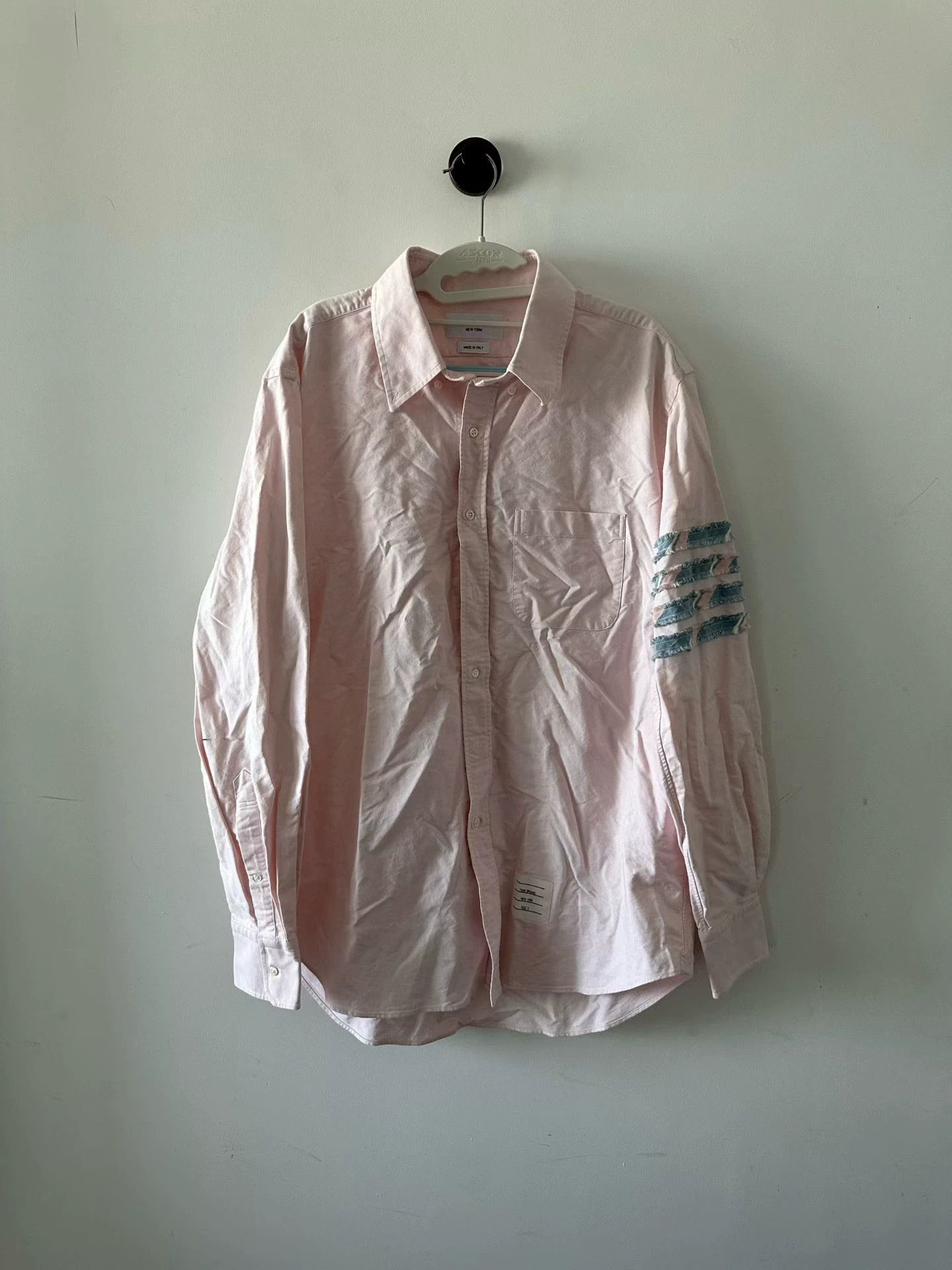 Thom Browne Thom Browne Pink Armband Shirt 5 New Size XXL / US 16-18 / IT 52-54 - 1 Thumbnail