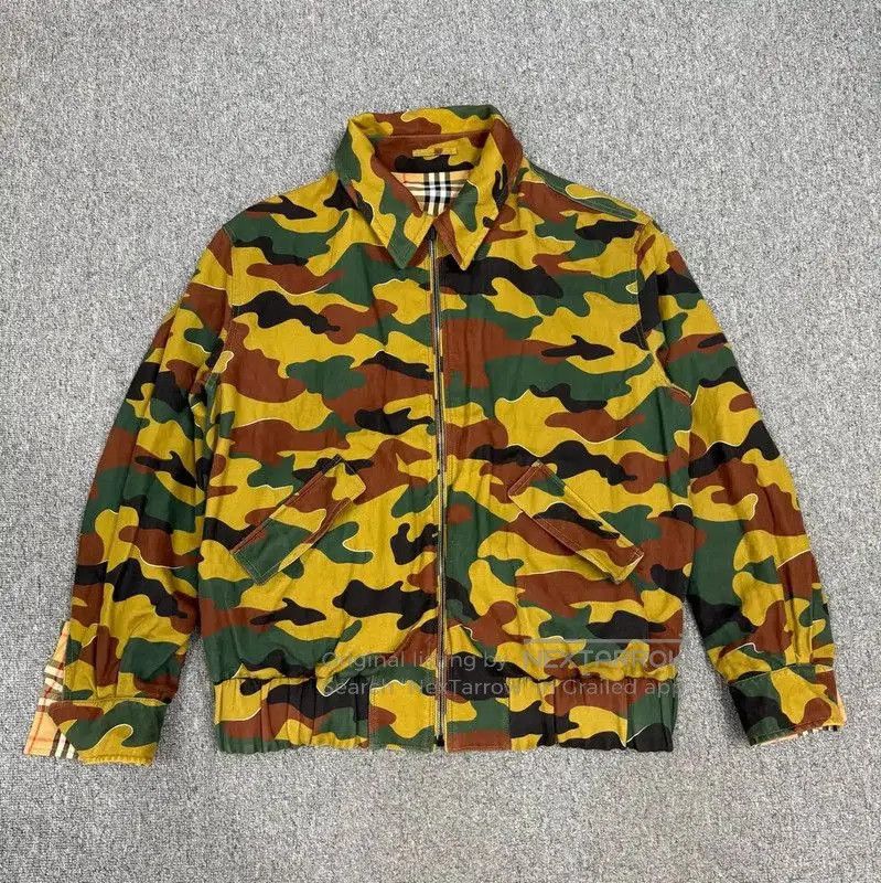 Burberry Burberry XL Camouflage Polyester Men's Jacket. Size US XL / EU 56 / 4 - 1 Thumbnail