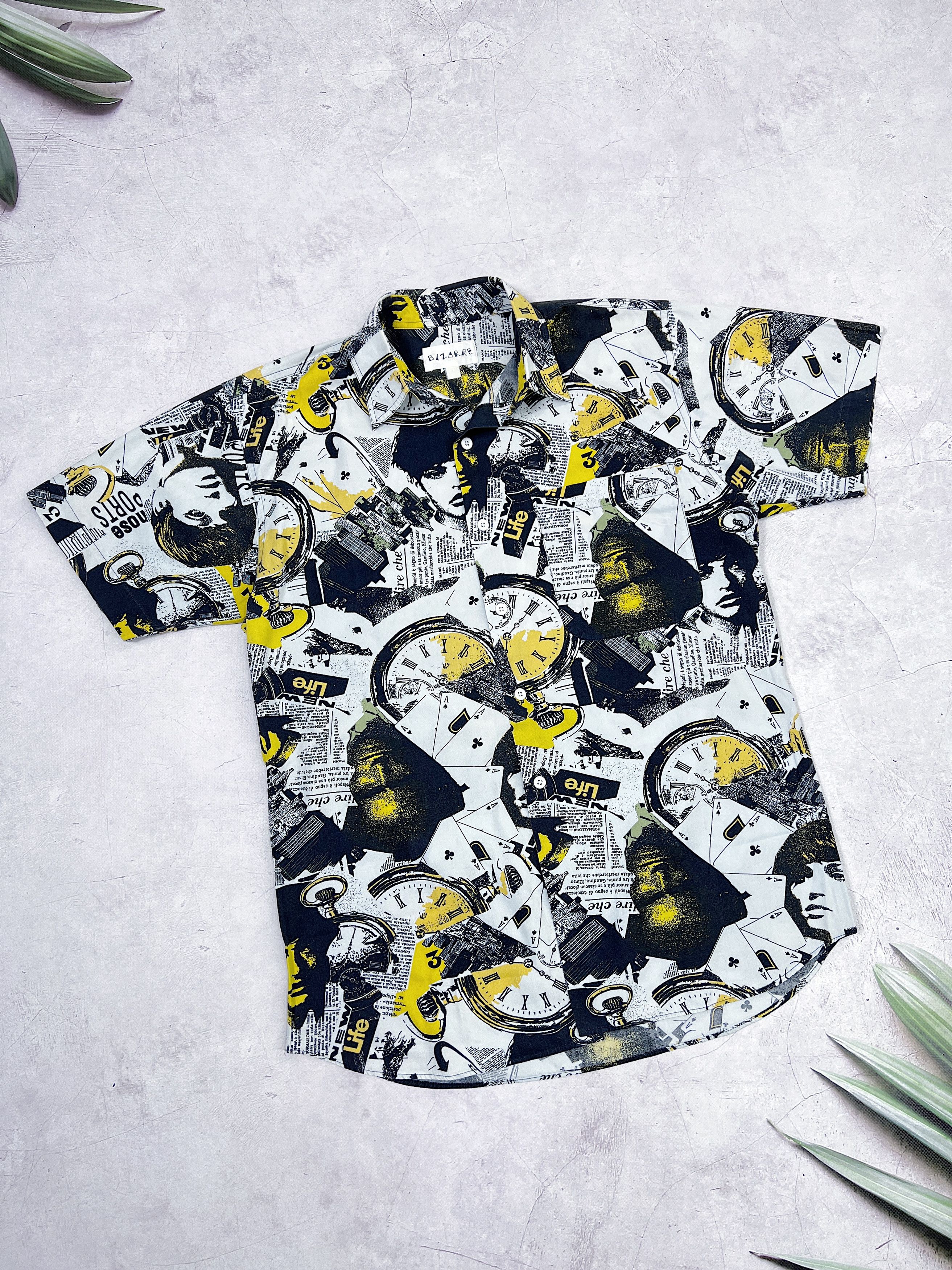 Vintage Vintage Crazy Shirts Time Cards People Size US M / EU 48-50 / 2 - 1 Thumbnail