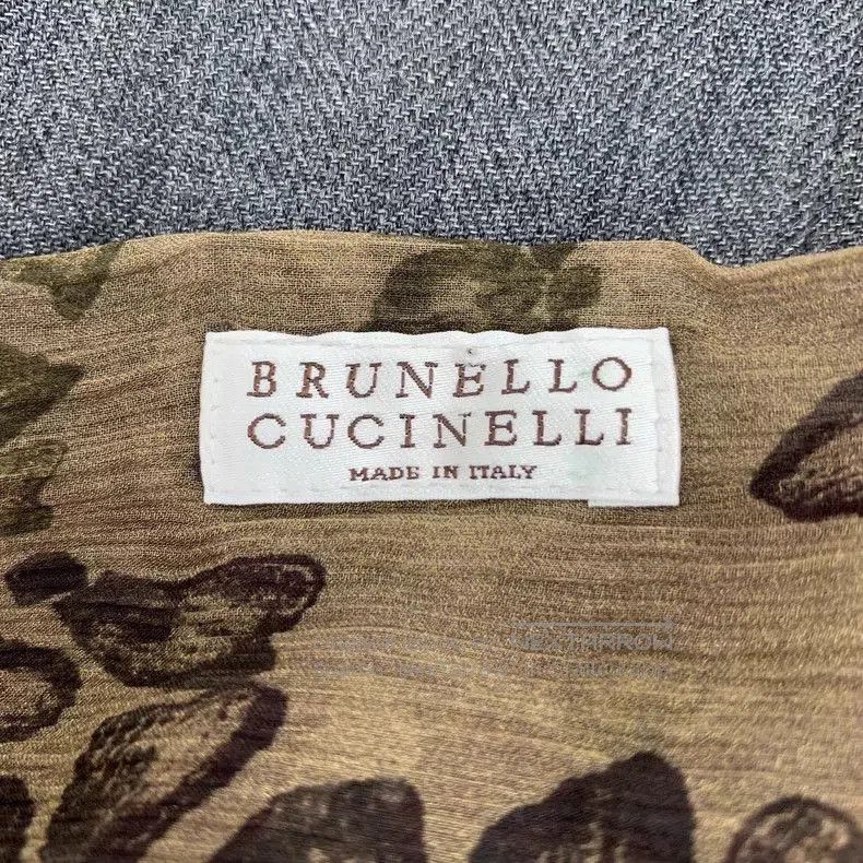 Brunello Cucinelli Brunello Cucinelli Silk Wool Jumpsuit. Size US 38 / EU 54 - 6 Thumbnail