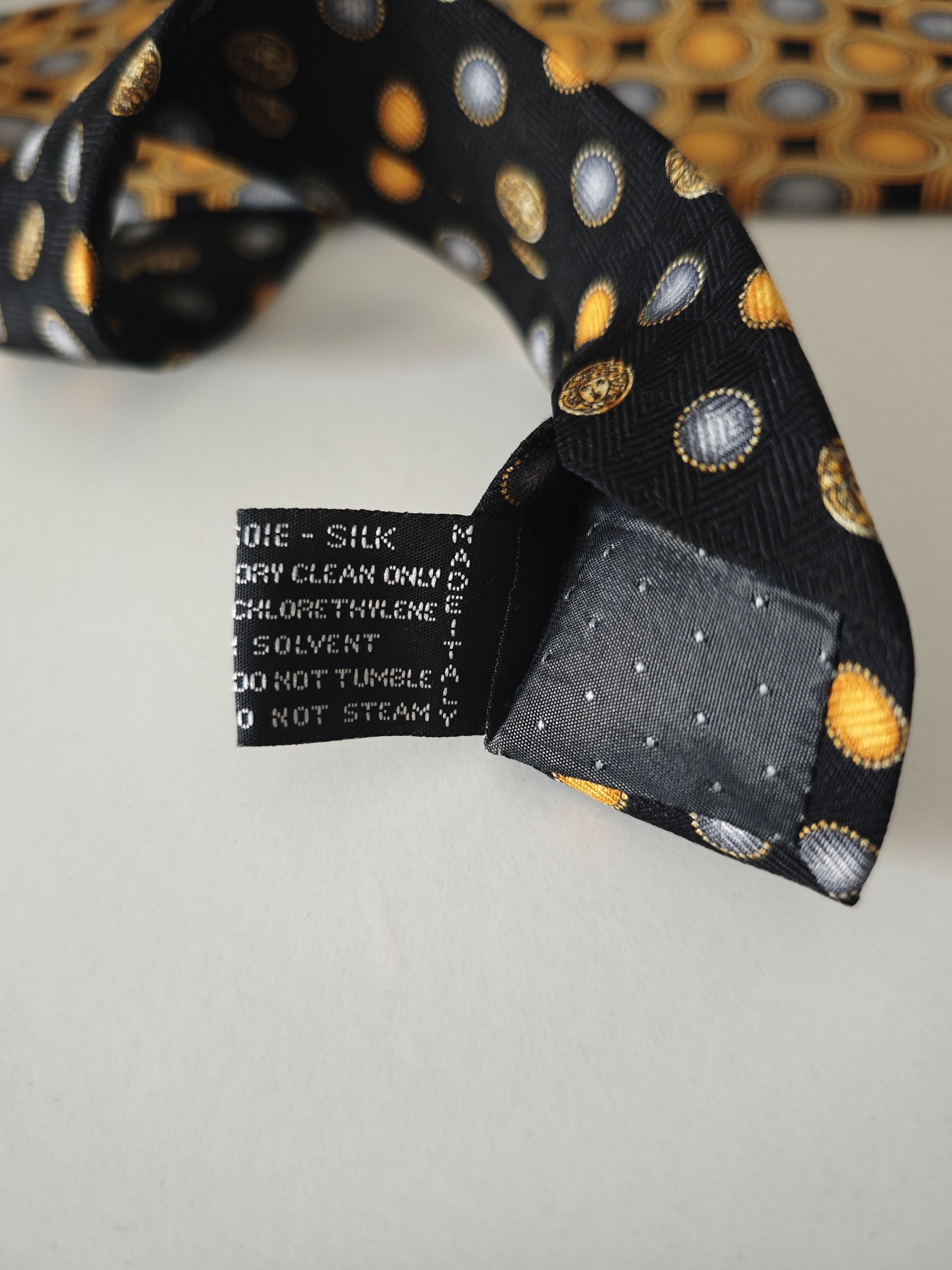 Versace Vintage 90's Gianni Versace Silk Tie Size ONE SIZE - 4 Thumbnail