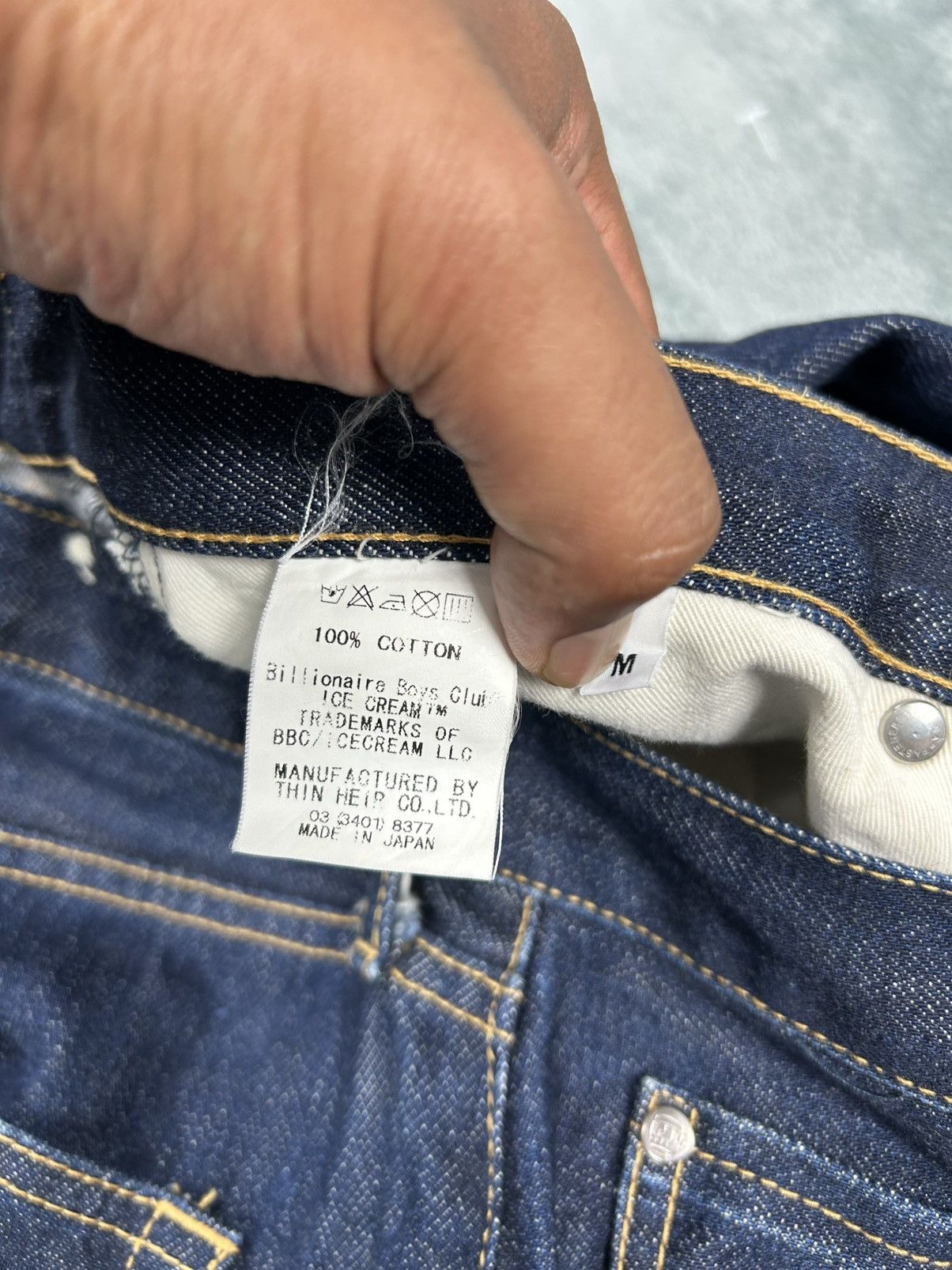 Billionaire Boys Club Billionaire Boys Club BBC Denim Pants. S0308 Size US 33 - 7 Thumbnail