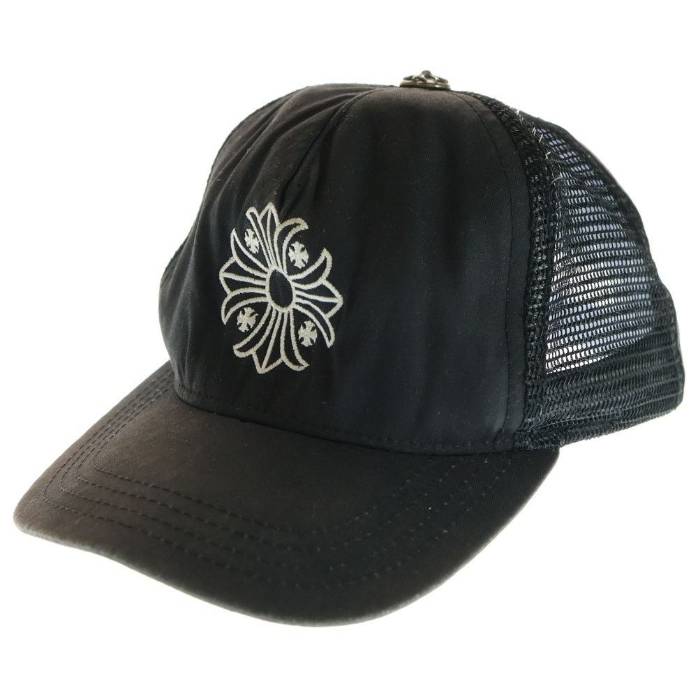 Chrome Hearts Plus Back Logo Trucker Cap Black