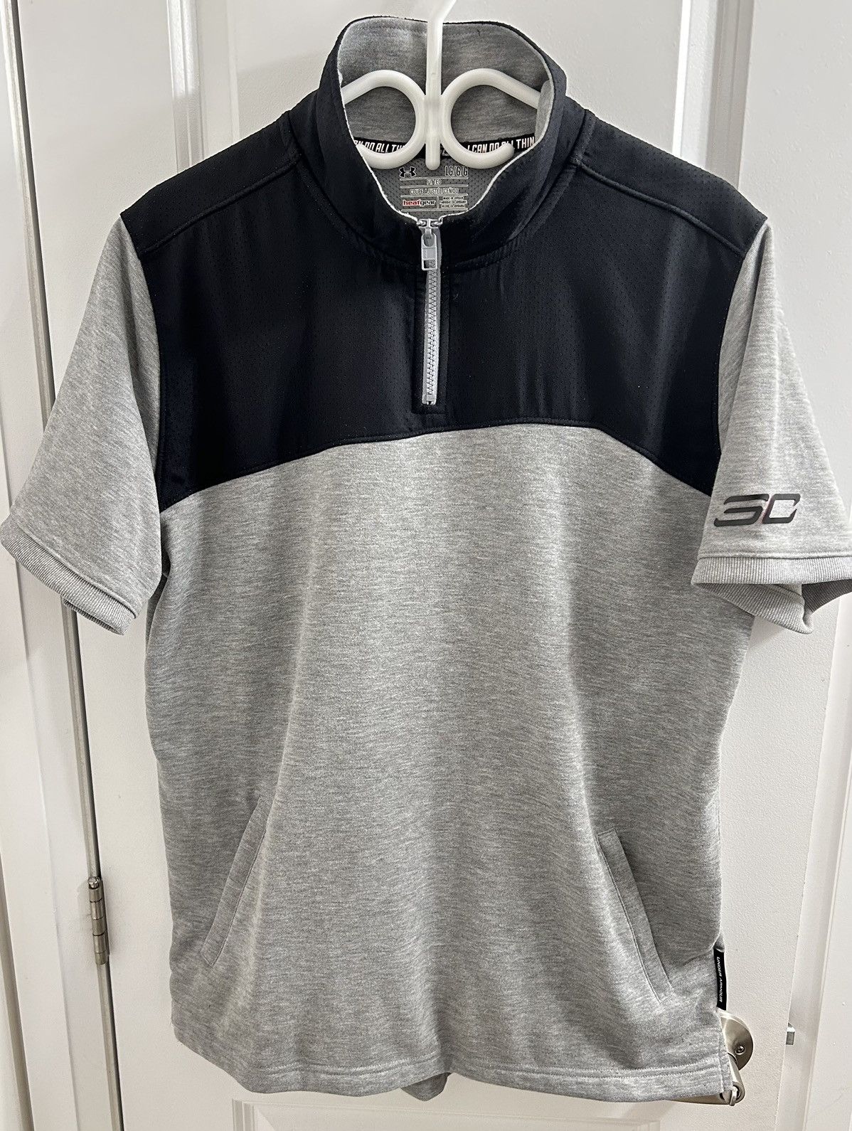 Other Under Armour Steph Curry Mens 1/4 Zip Short Sleeve Sweater Size US L / EU 52-54 / 3 - 1 Thumbnail