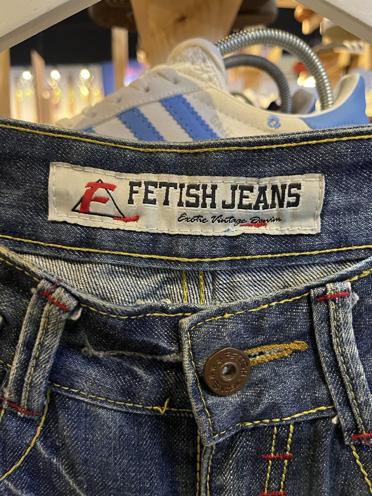 Vintage Vintage Fetish jeans Size US 27 - 7 Thumbnail