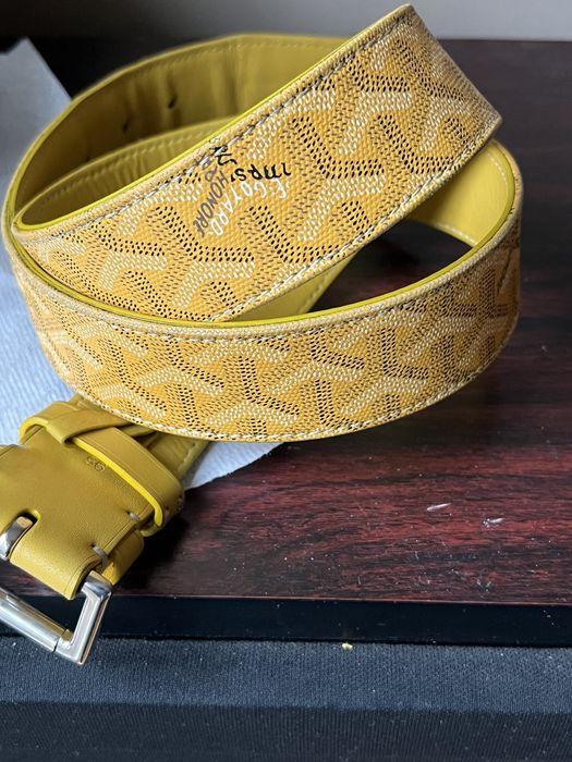 Goyard belt outlet grailed