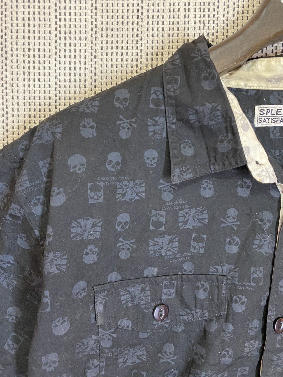 If Six Was Nine × Japanese Brand ‼️JAPANASE BRAND FULL PRINTED SKULLS SHIRT BUTTON UPS‼️ Size US XL / EU 56 / 4 - 3 Thumbnail