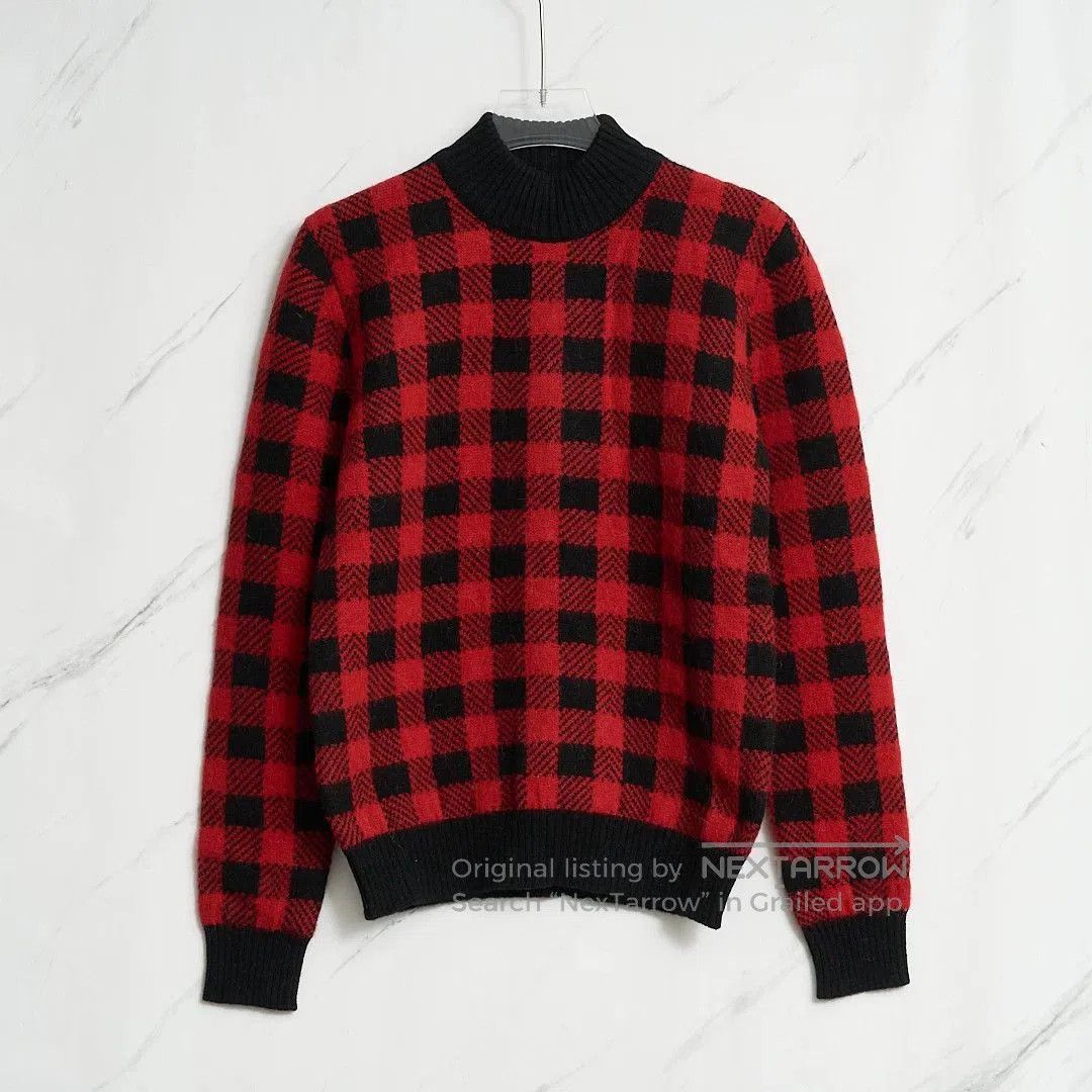 Saint Laurent Paris Saint Laurent Men's Classic Checkered Sweater. Size US M / EU 48-50 / 2 - 1 Thumbnail