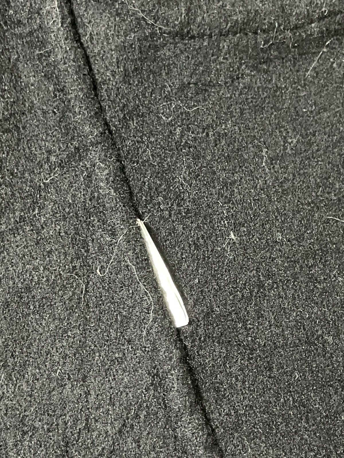 Designer × Vintage × Zara ZARA Basic Outerwear Wool Hooded Long Coat (106) Size XS / US 0-2 / IT 36-38 - 6 Thumbnail