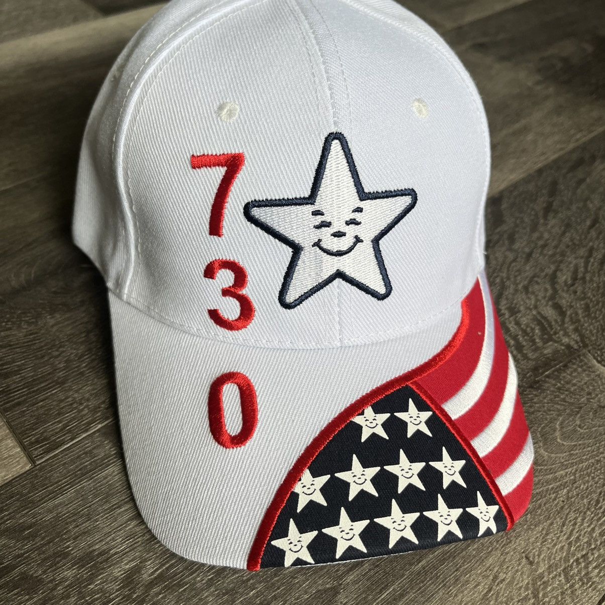 Asspizza Asspizza USA Star 730 Embroidered Logo Adjustable Hat Size ONE SIZE - 2 Thumbnail