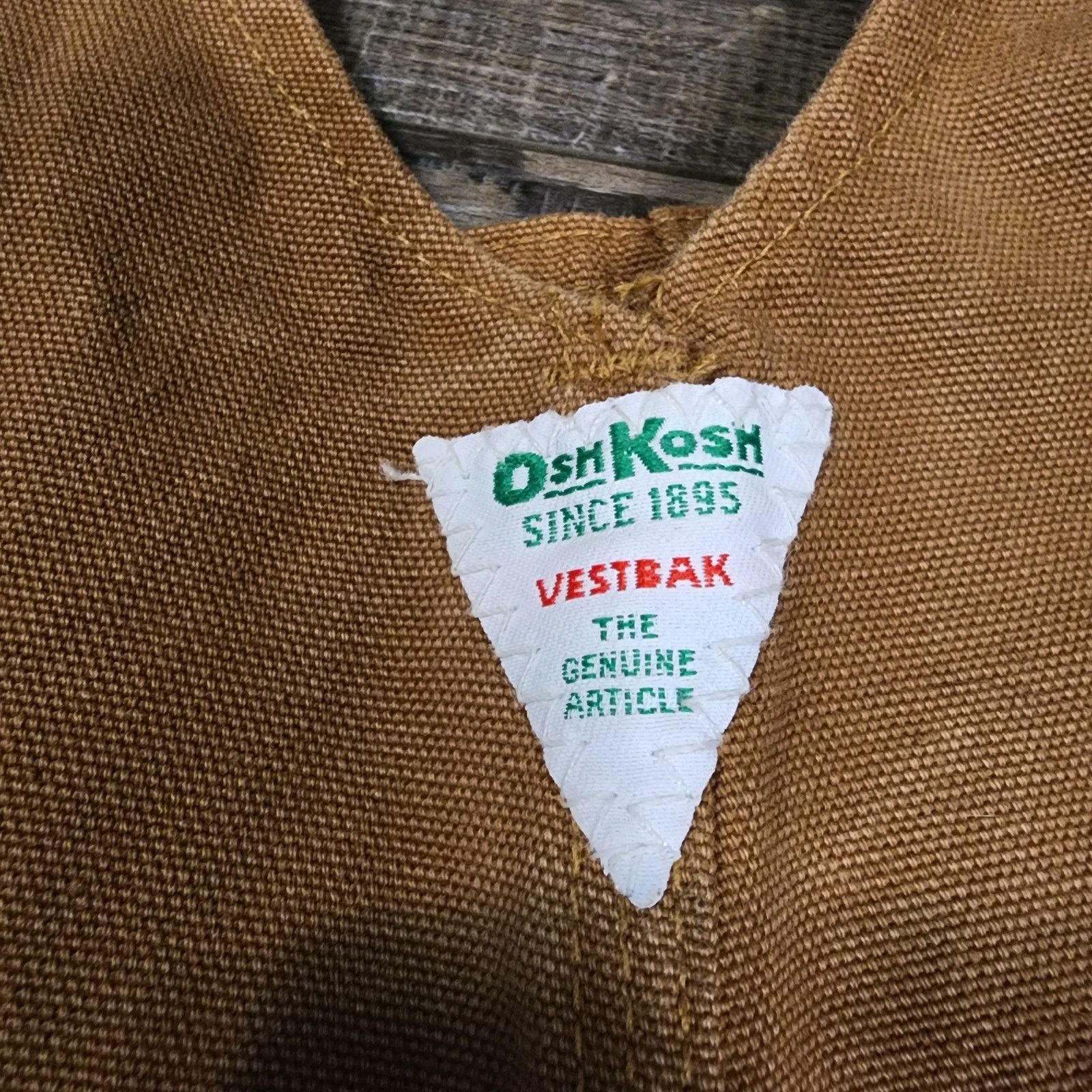 Oshkosh VTG OshKosh B'Gosh Overalls Carpenter Workwear 40x30 2259 Size US 40 / EU 56 - 8 Thumbnail