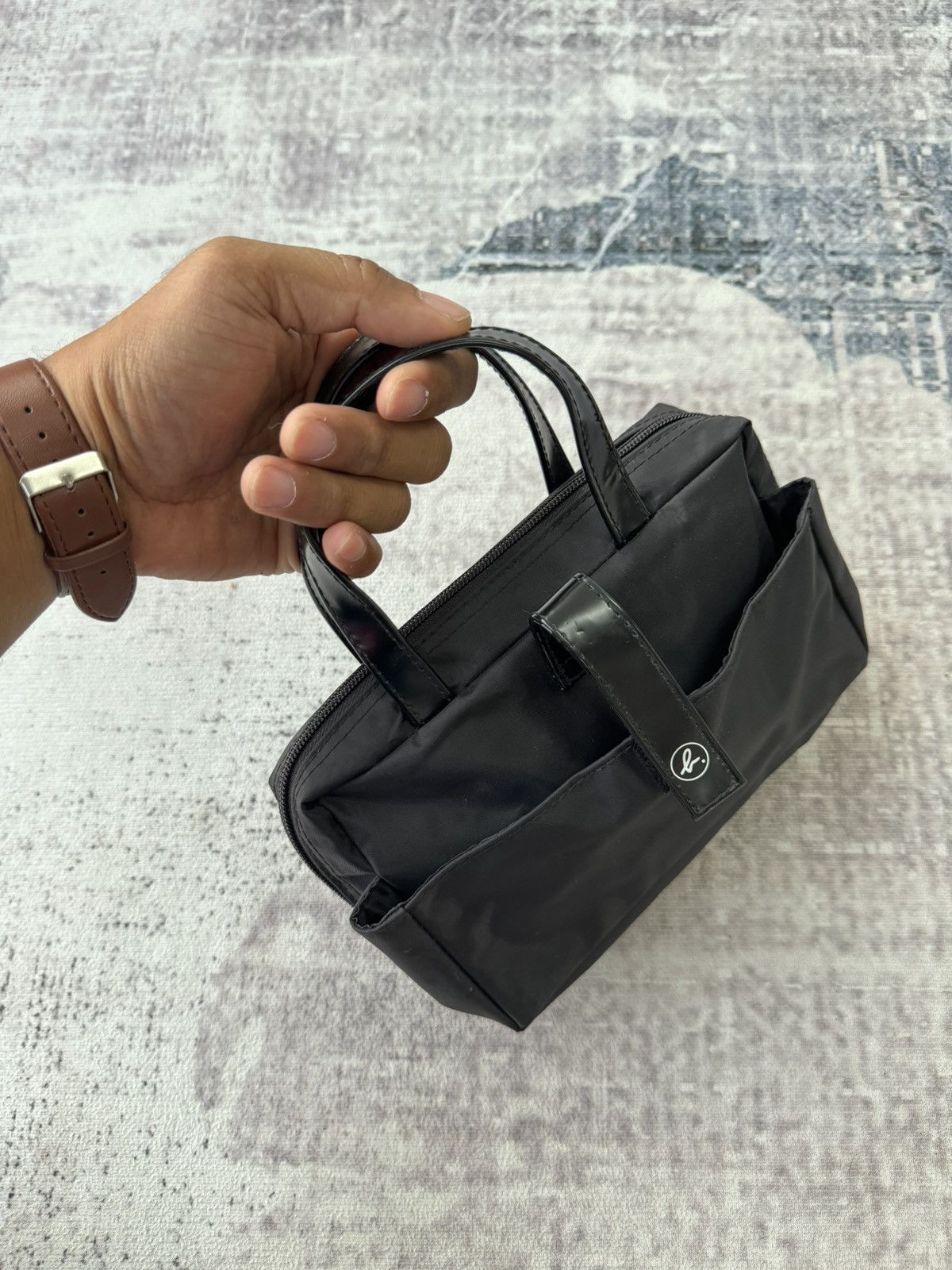 If Six Was Nine × Japanese Brand × agnes b. Agnes B. Hobo Bag Size ONE SIZE - 4 Thumbnail