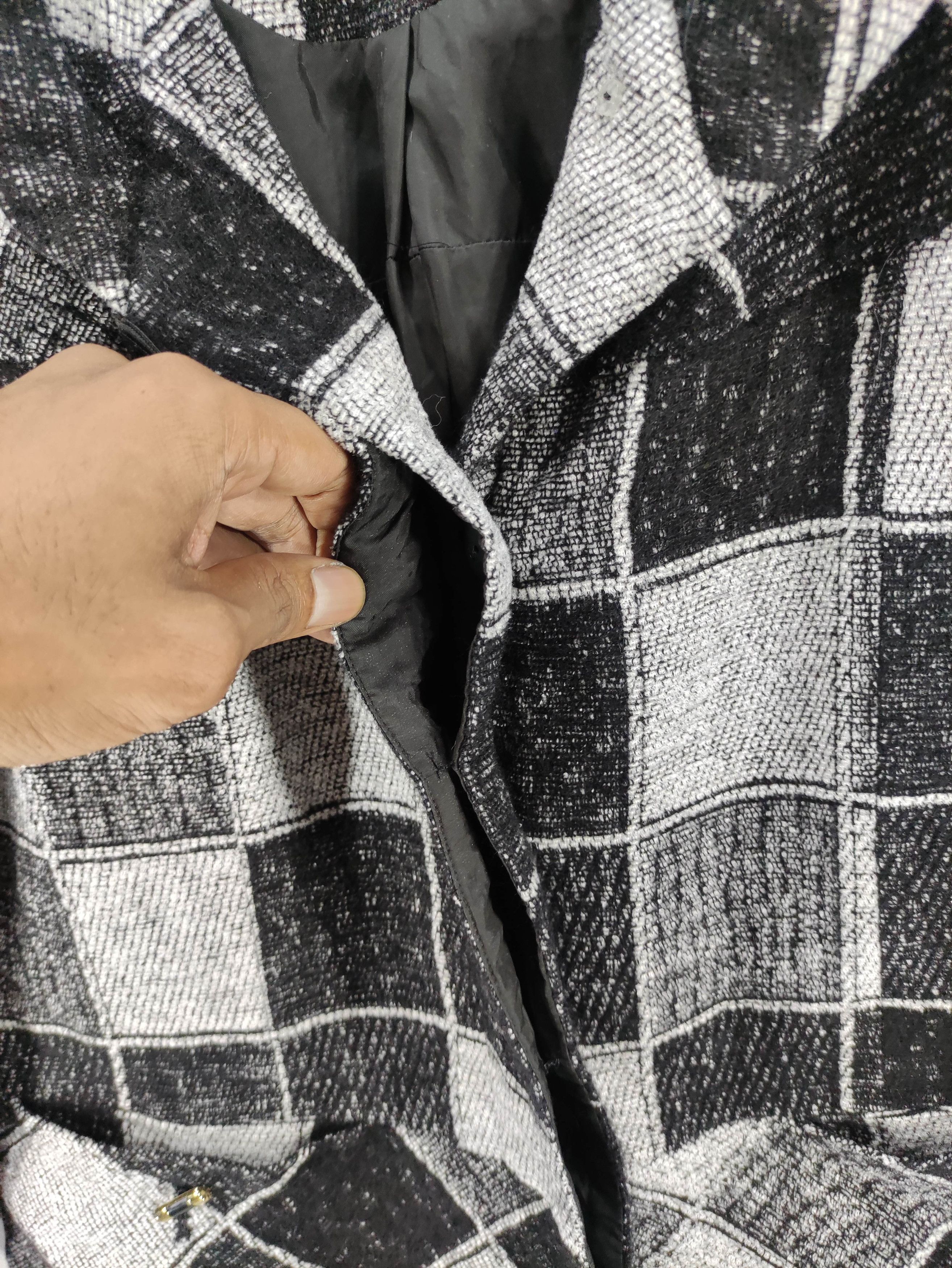 Japanese Brand Vintage Franca V. paoloni Wool Coat Jacket Size M / US 6-8 / IT 42-44 - 3 Thumbnail