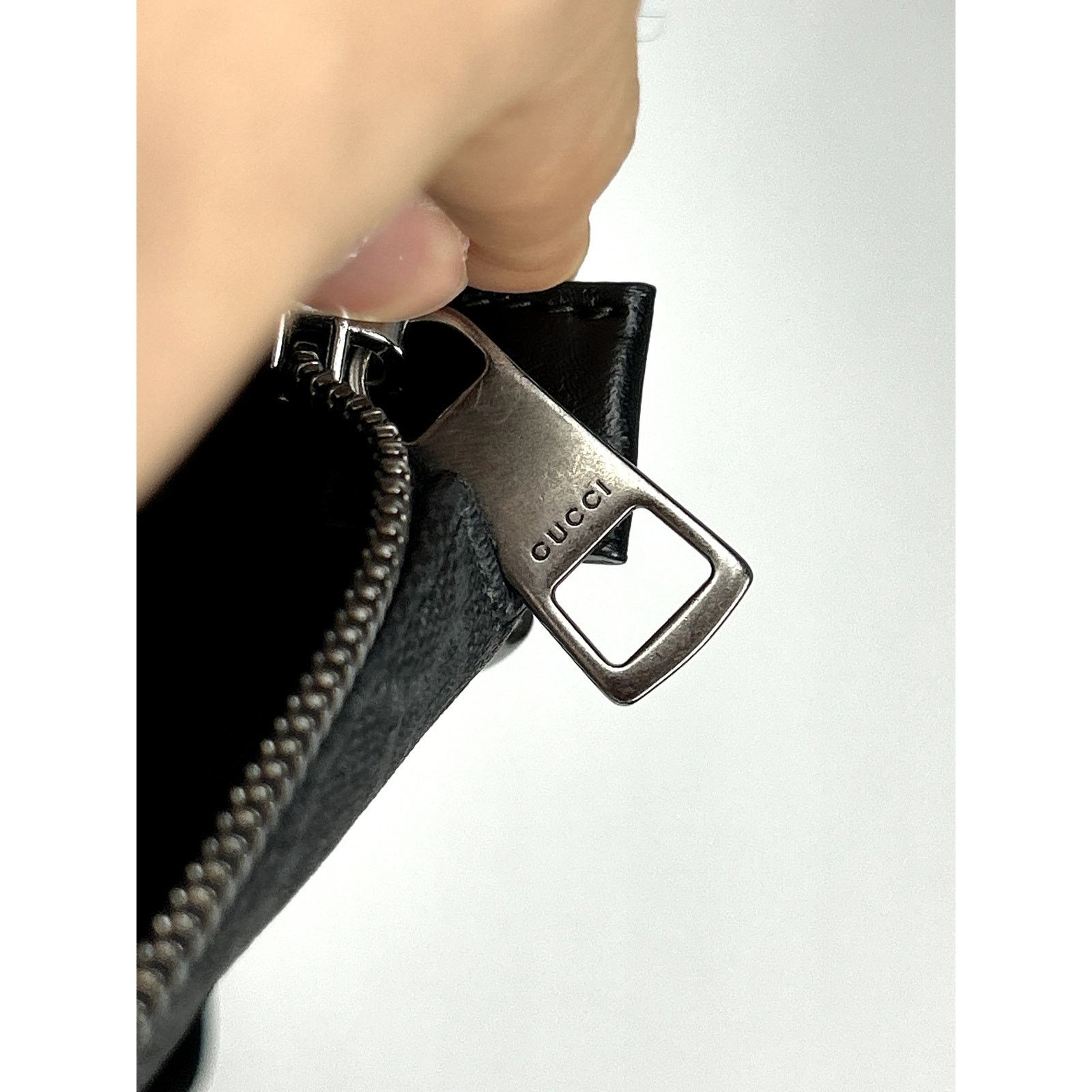 Gucci Gucci Dark Grey GG Supreme Canvas Messenger Bag Size ONE SIZE - 11 Thumbnail