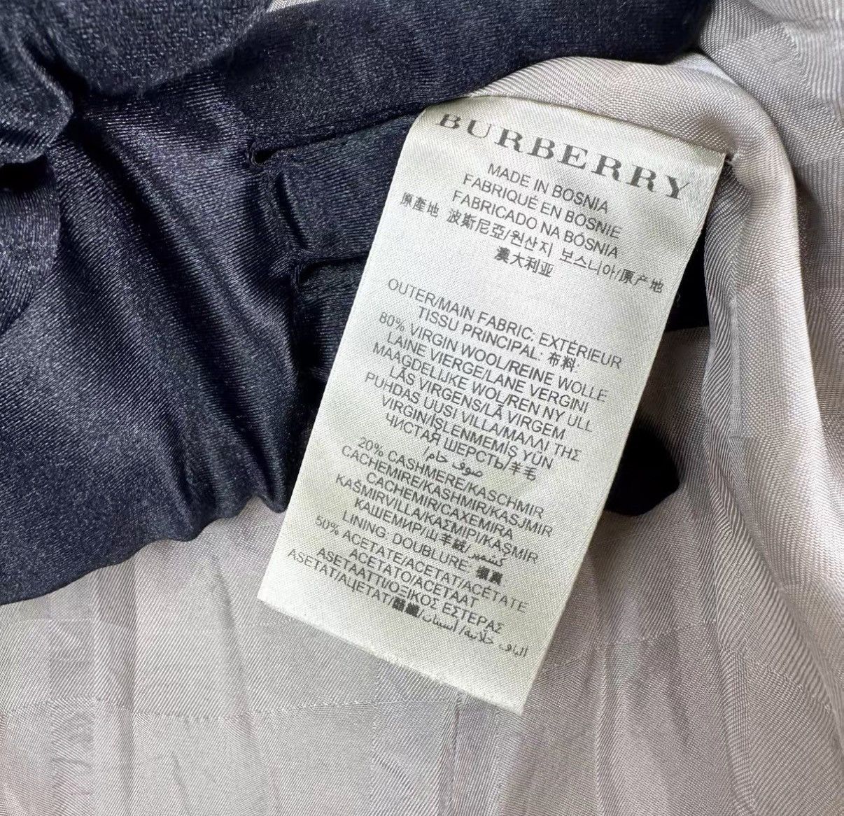 Burberry Burberry Double-breasted Wool Coat J42 Size XS / US 0-2 / IT 36-38 - 5 Thumbnail