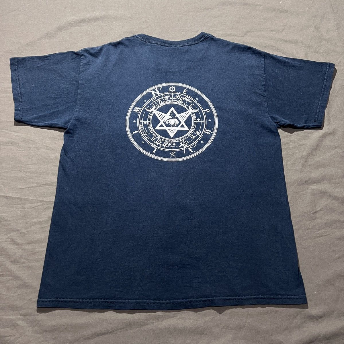 Band Tees Vintage Y2K Fields Of The Nephilim Tee Faded Goth rock Size US L / EU 52-54 / 3 - 7 Thumbnail