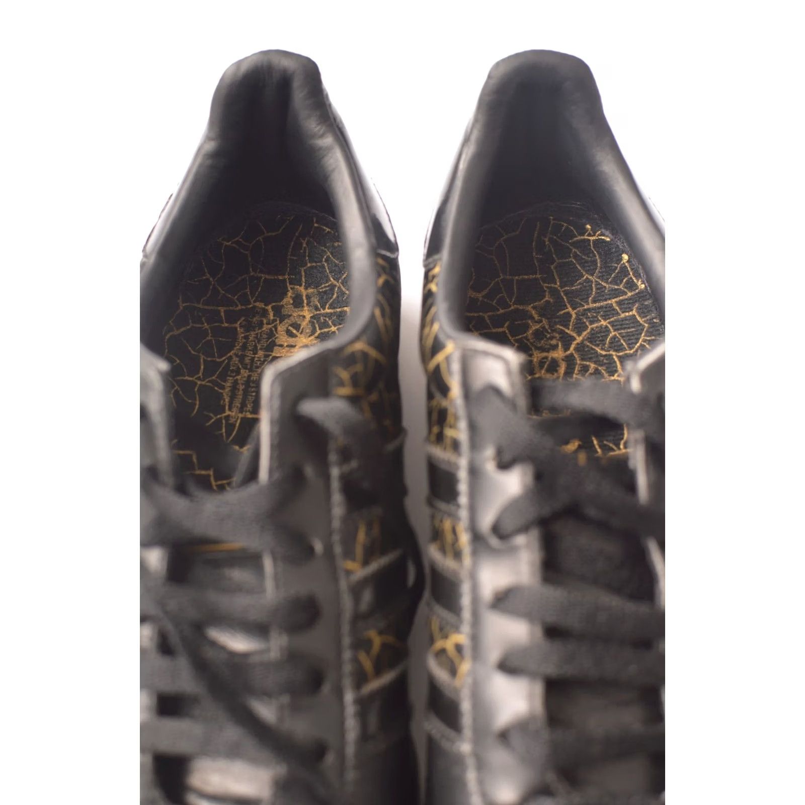 Adidas Adidas Gazelle Vintage 2007 Black Gold Sneakers 039597 Streetwear Size US 8 1/2 Mens Sneakers Black Gold Gazelle 2007 US 8.5 Vintage Adidas Shoes Size US 8 / EU 41 - 7 Thumbnail