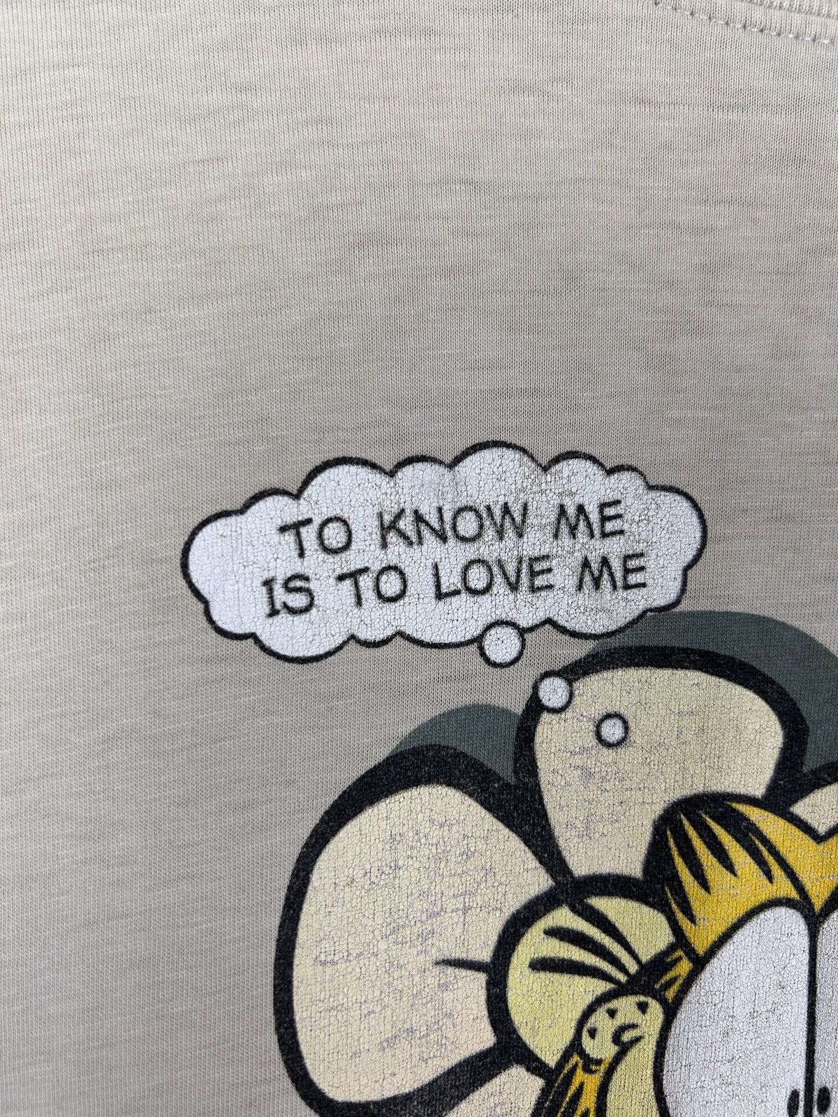 Vintage 90s Vintage Garfield To Know Me Is To Love Me Flower T-Shirt Size US XL / EU 56 / 4 - 3 Thumbnail