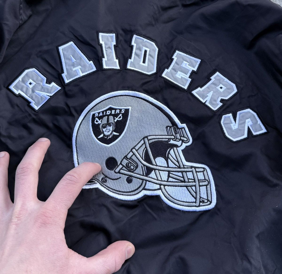Other Vintage NFL Raiders Y2K avantgarde streetwear band bomber Size US XS / EU 42 / 0 - 10 Thumbnail