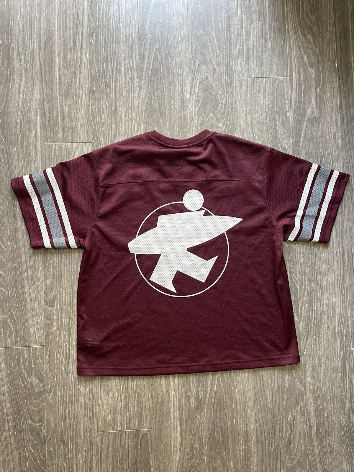 M Surfman シャツ MeshFootballJersey STUSSY size